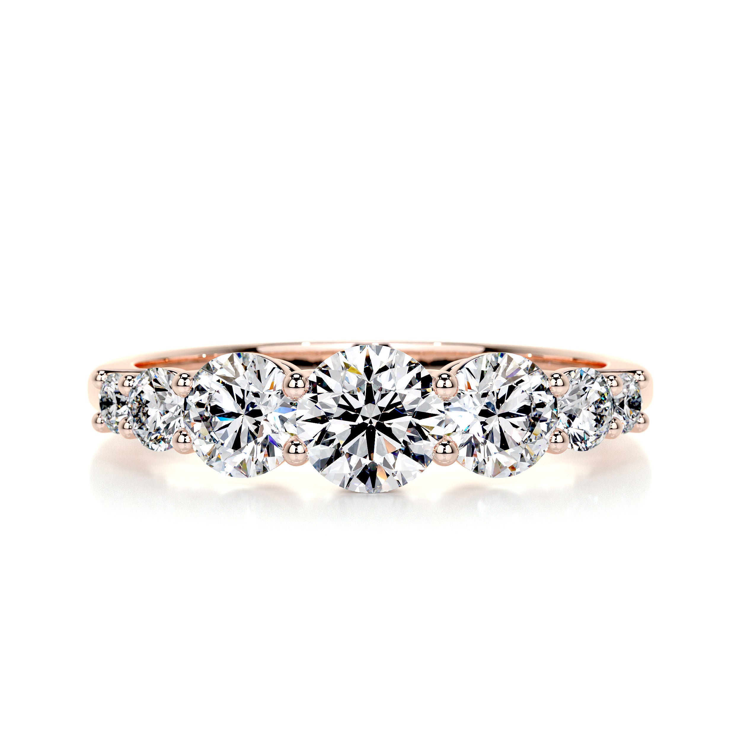 Makenzi Diamond Engagement Ring -14K Rose Gold、mySite、hinf8tx79