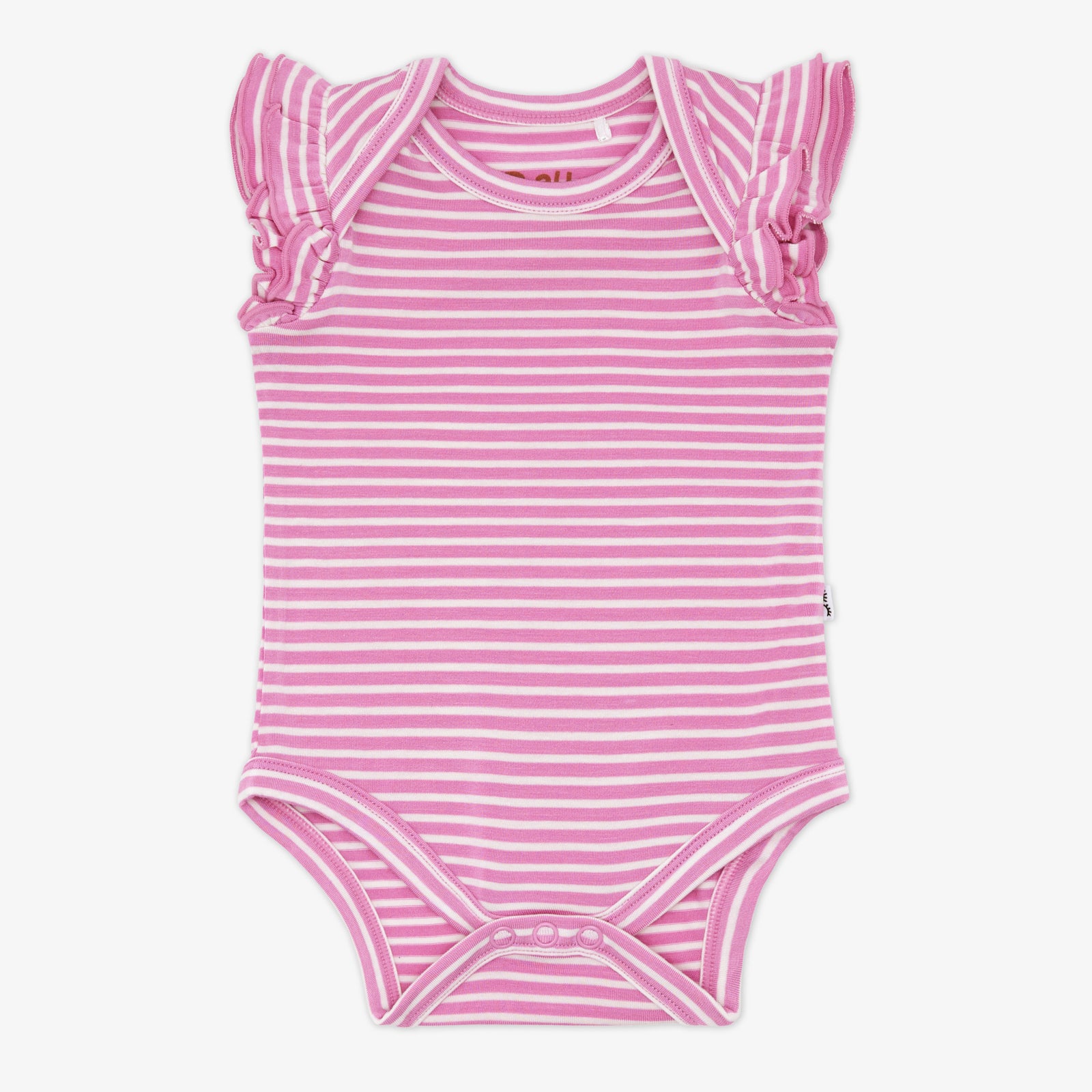  Pop Pink Stripes Flutter Bodysuit、mySite、layawaytickets