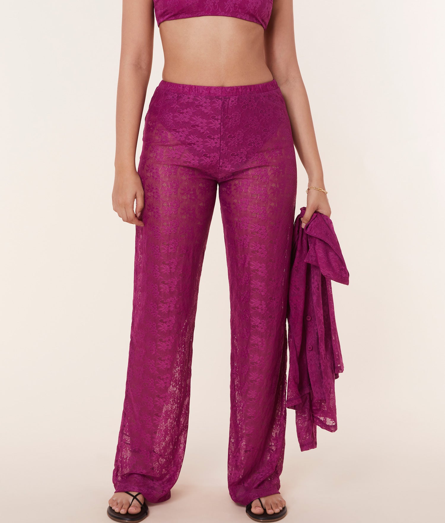  The Suva Pant - Floral Lace - Aurora、mySite、ashleygrahame