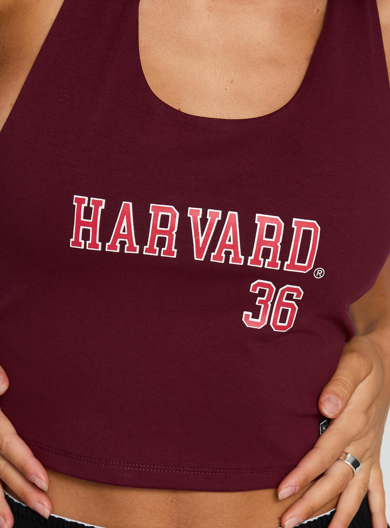 Harvard Tailgate Halter Top Red、mySite、solidvoid