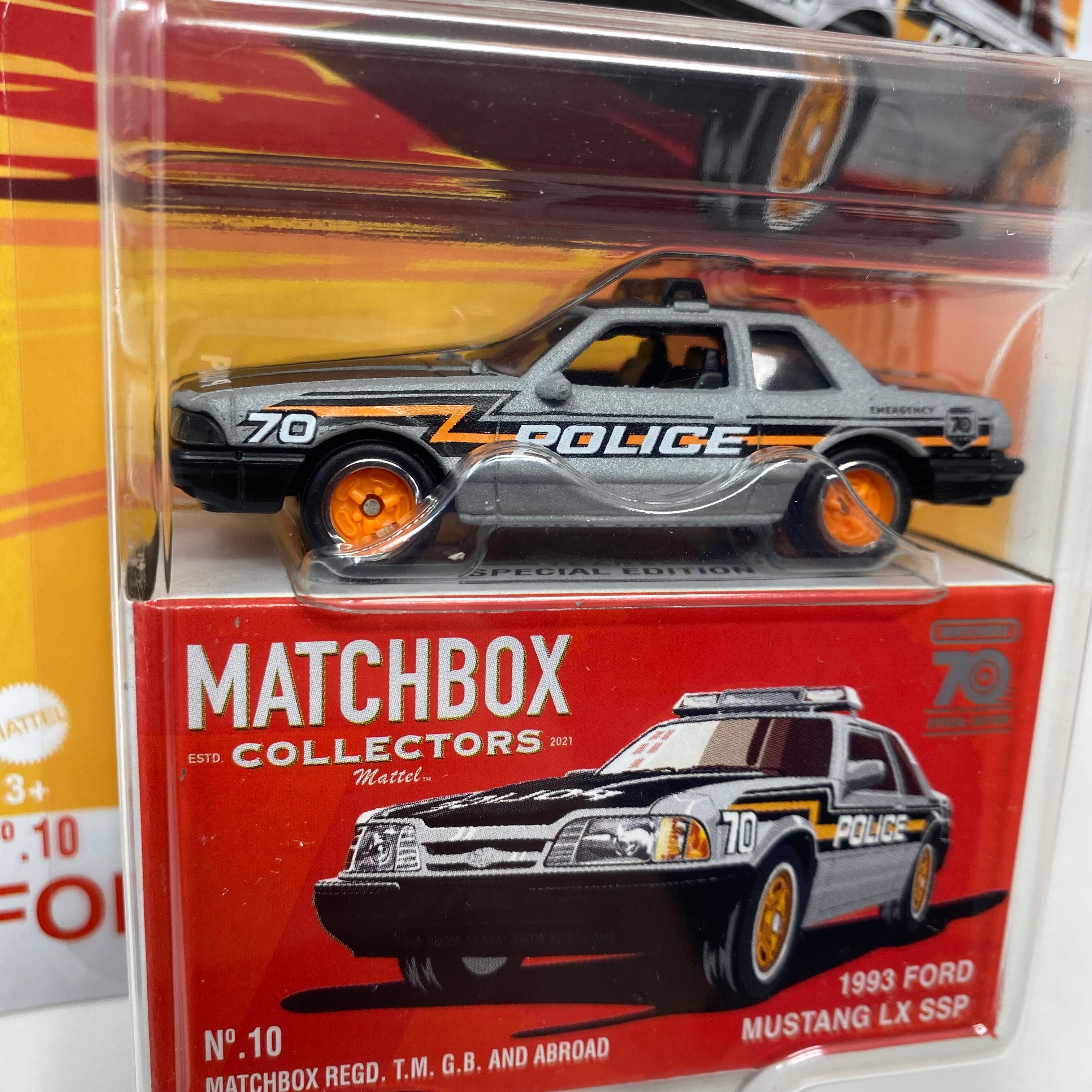 1993 Ford Mustang LX SSP * 2023 Matchbox Collectors 70th Special Edition Case S、mySite、hgirdovlk