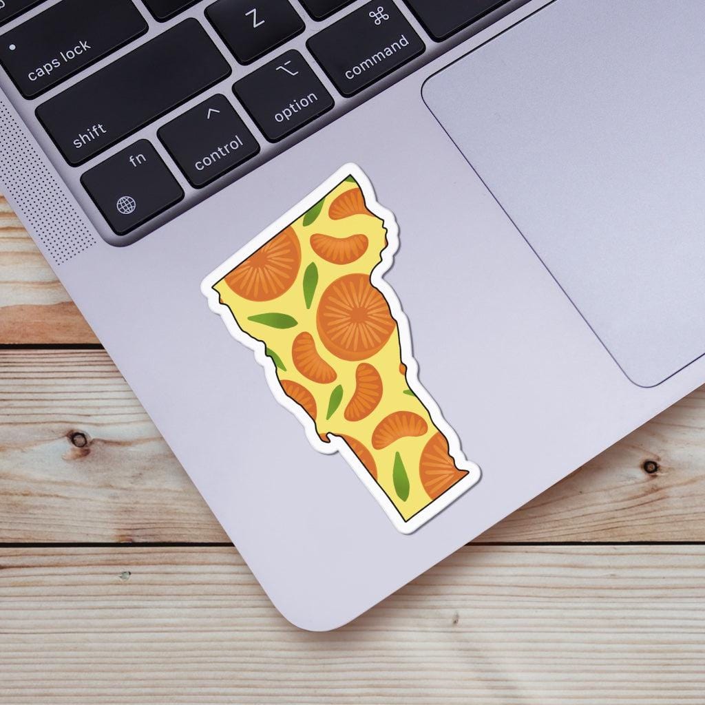  Vermont Orange & Yellow Fruit Sticker、mySite、elrpsem3k