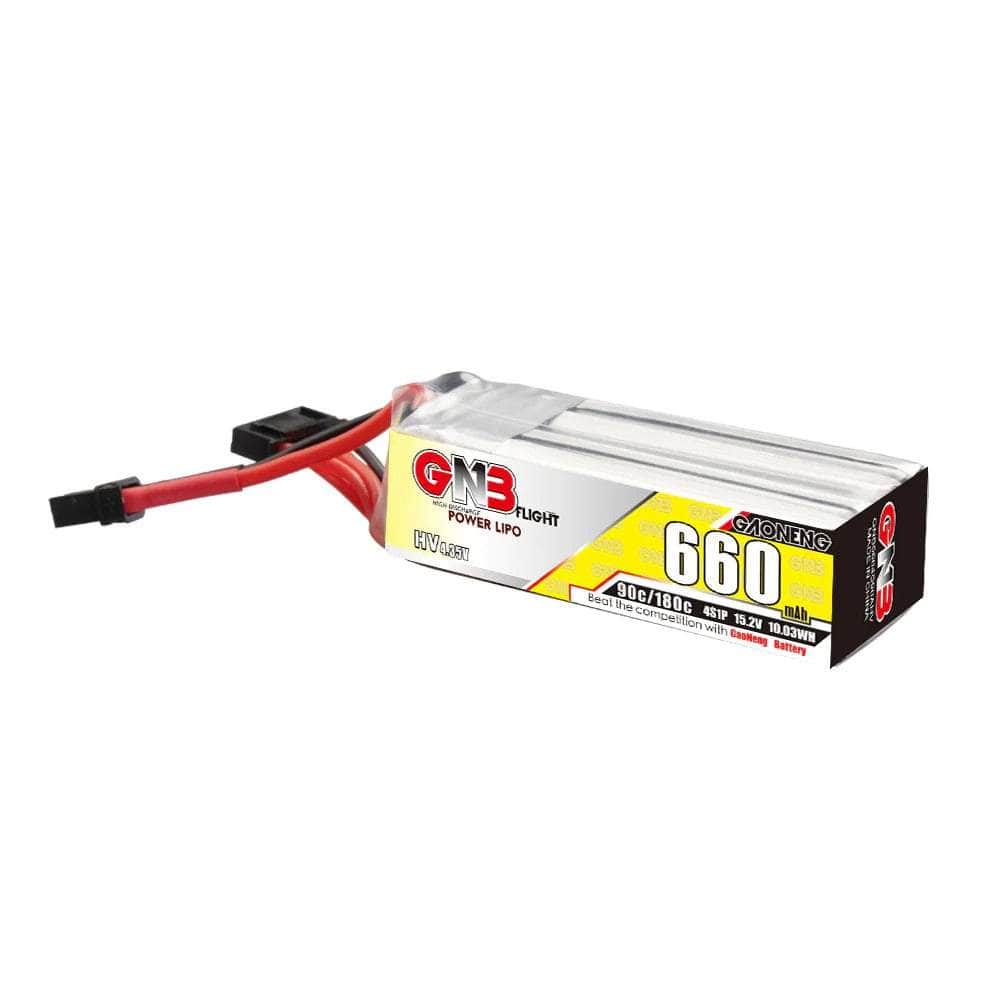  Gaoneng GNB 15.2V 4S 660mAh 90C LiHV Micro Battery (Long Type) - XT30、mySite、merchandisen