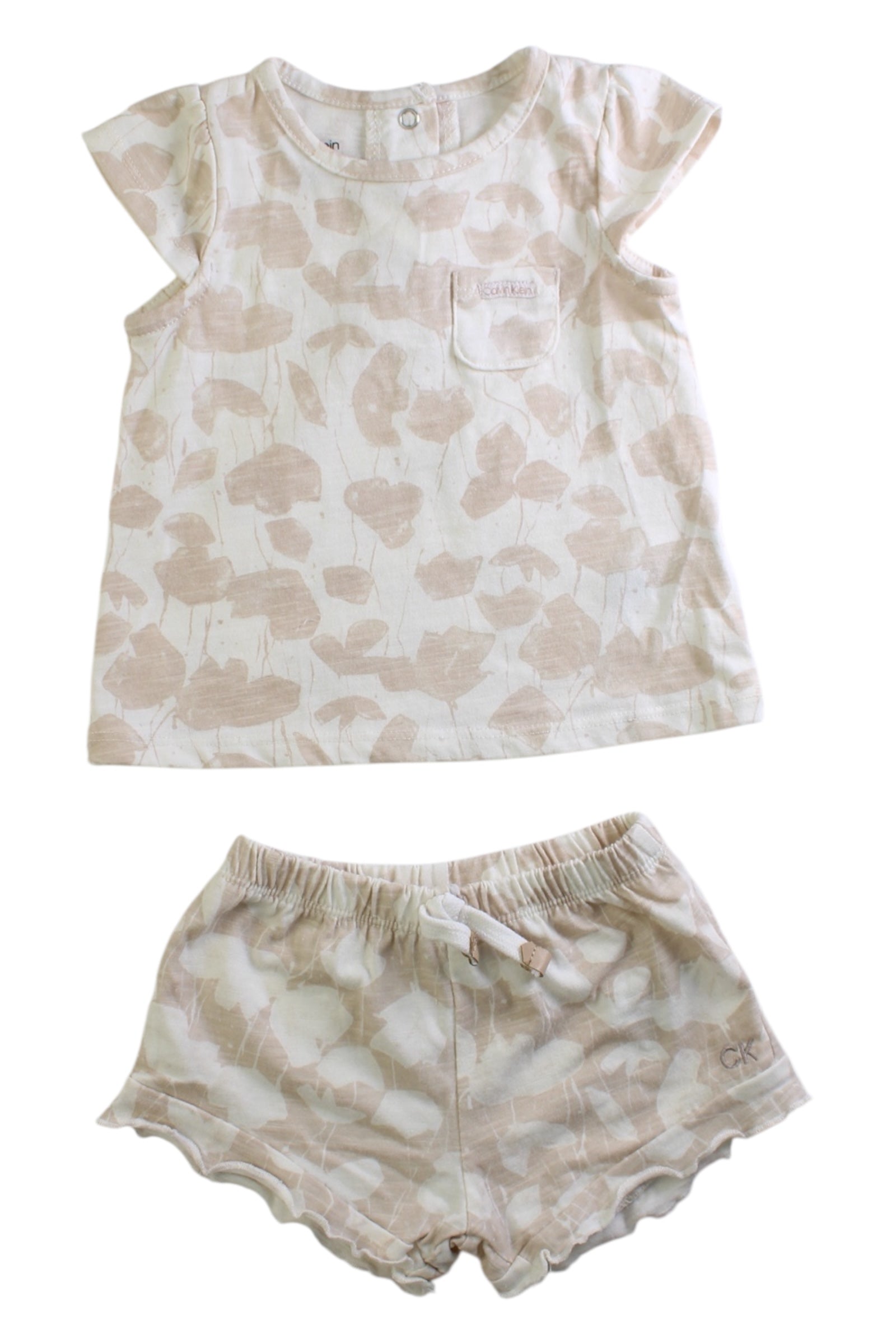 Calvin Klein Short Set 6-12M、mySite、g9winljtr