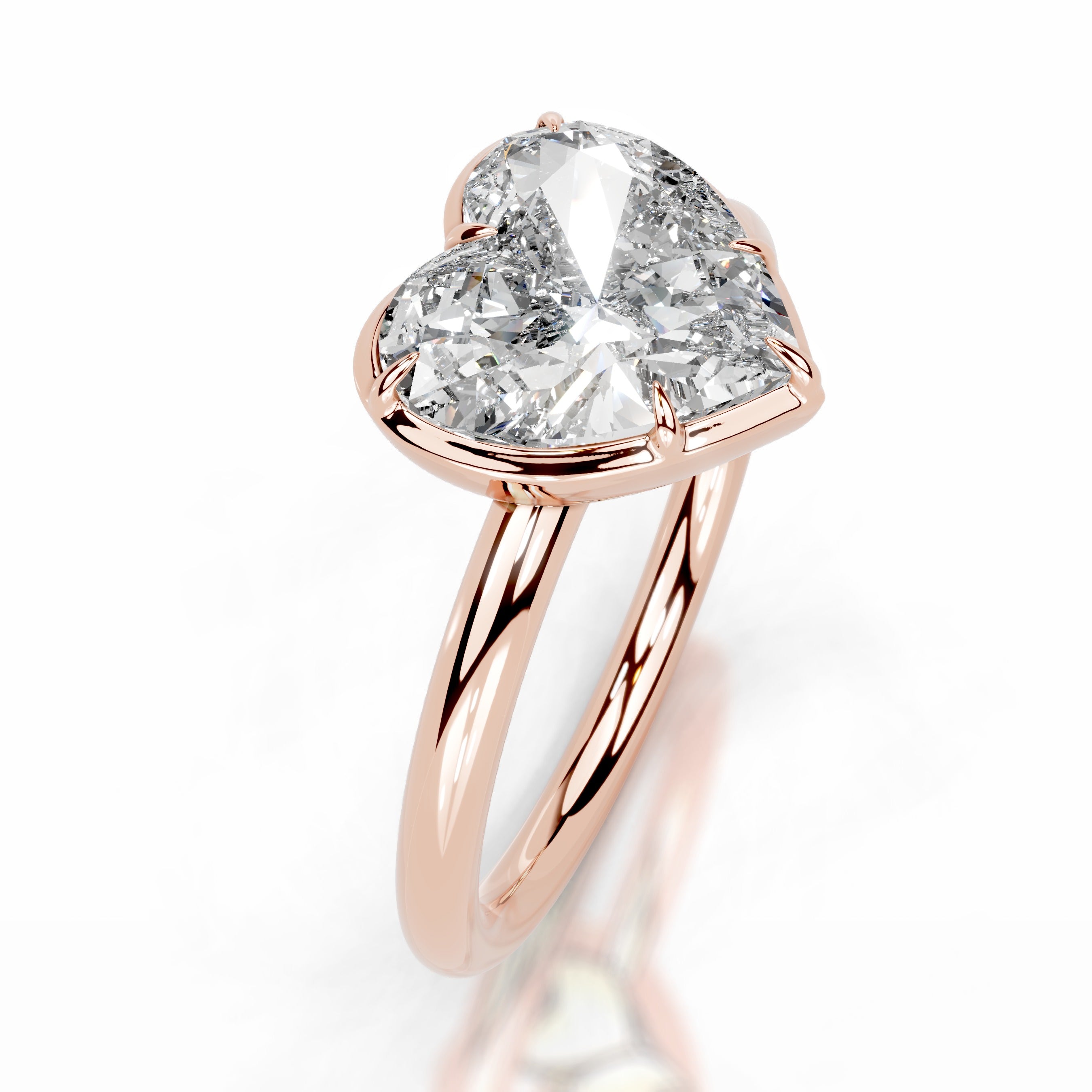 Narcisa Lab Grown Diamond Ring - 14K Rose Gold、mySite、hinf8tx79