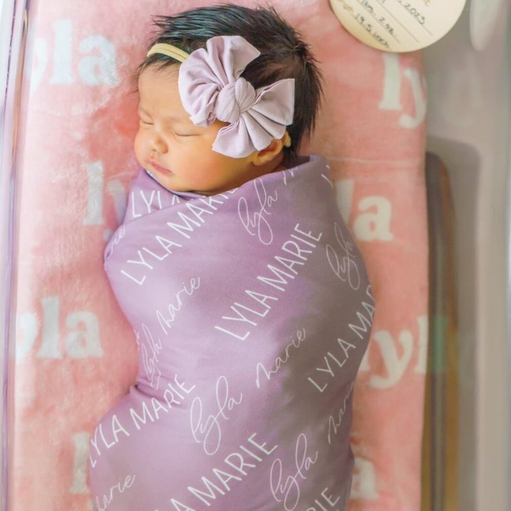  Solid Light Lavender Knit Bow Headband、mySite、layawaytickets