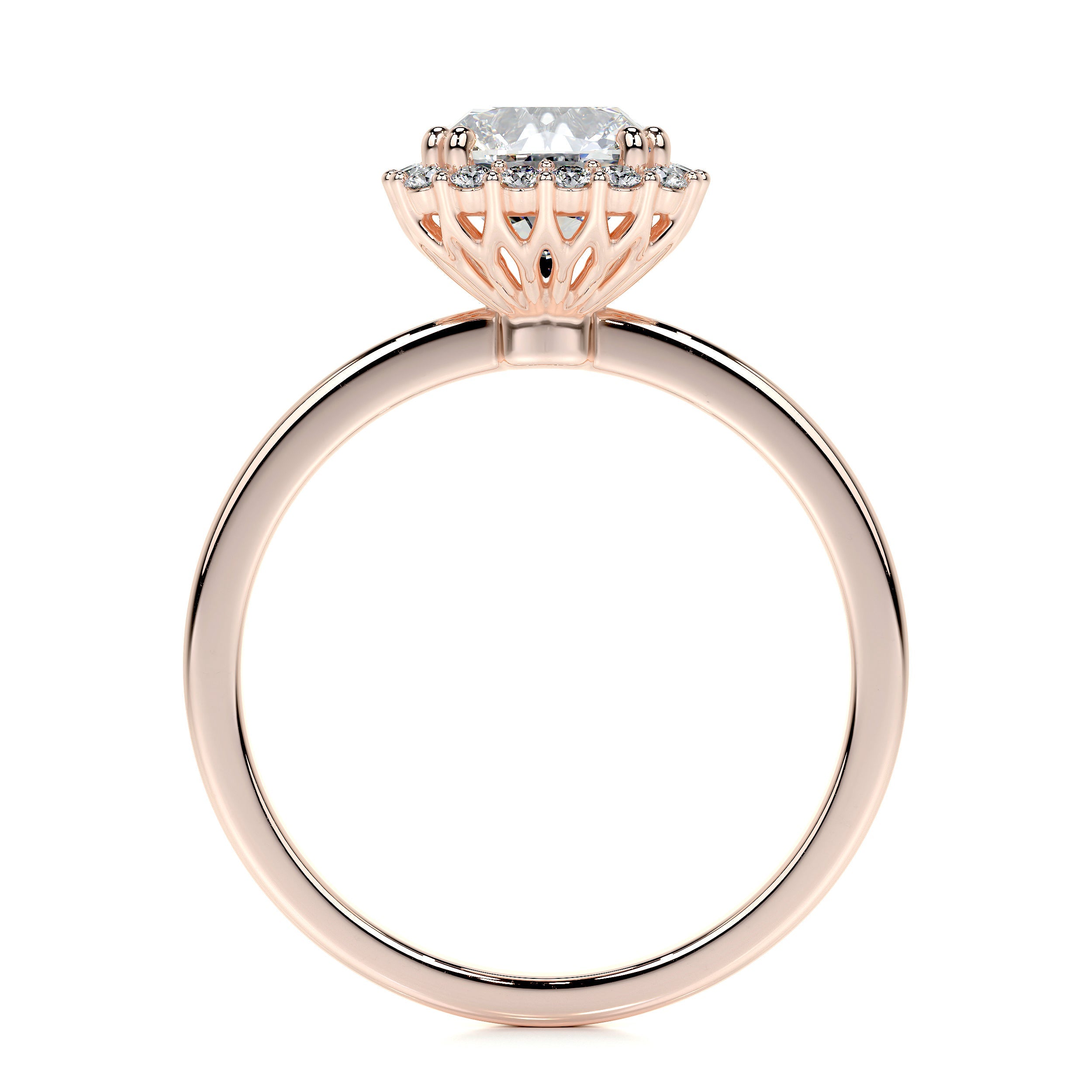 Emery Lab Grown Diamond Ring - 14K Rose Gold、mySite、hinf8tx79