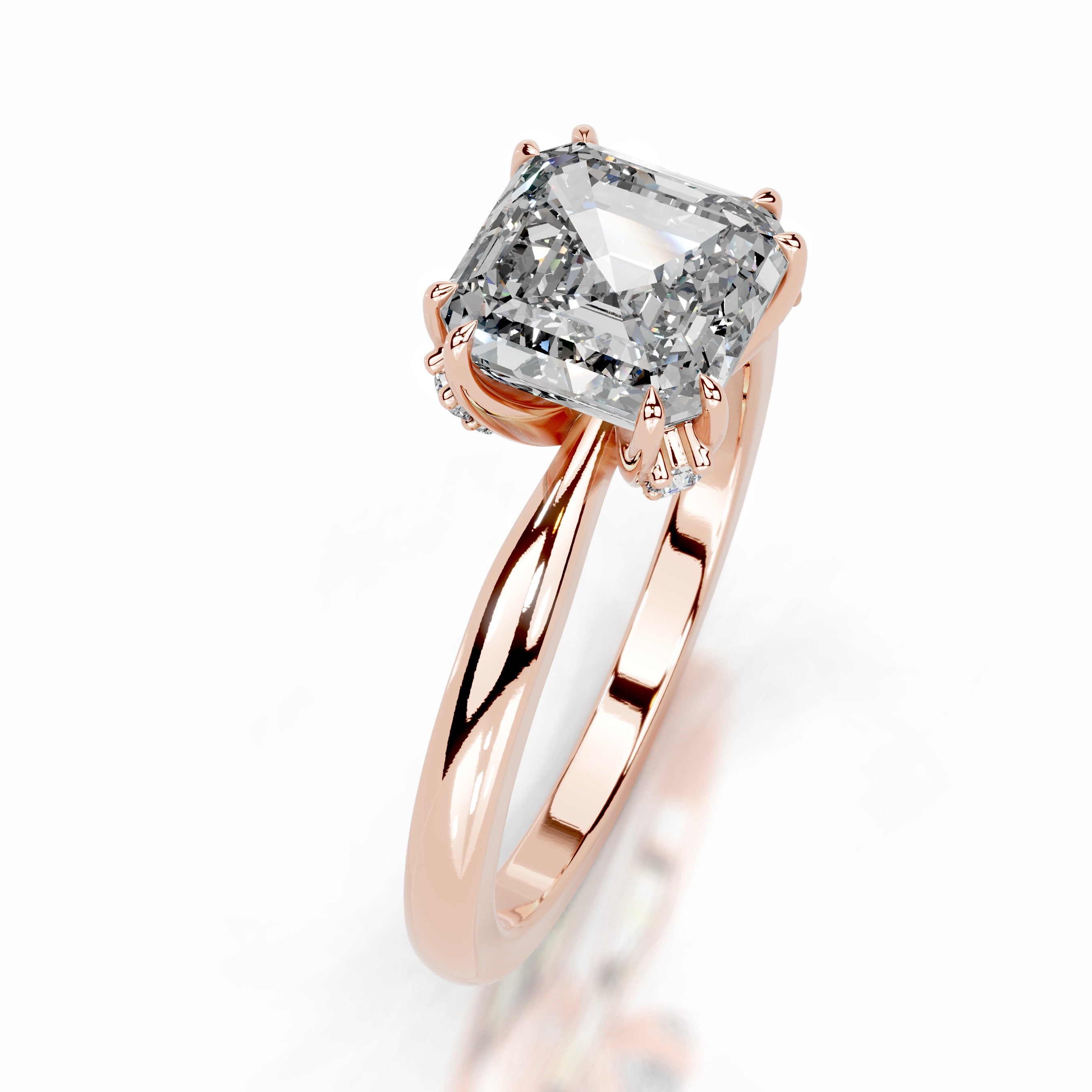Torvi Lab Grown Diamond Ring - 14K Rose Gold、mySite、hinf8tx79