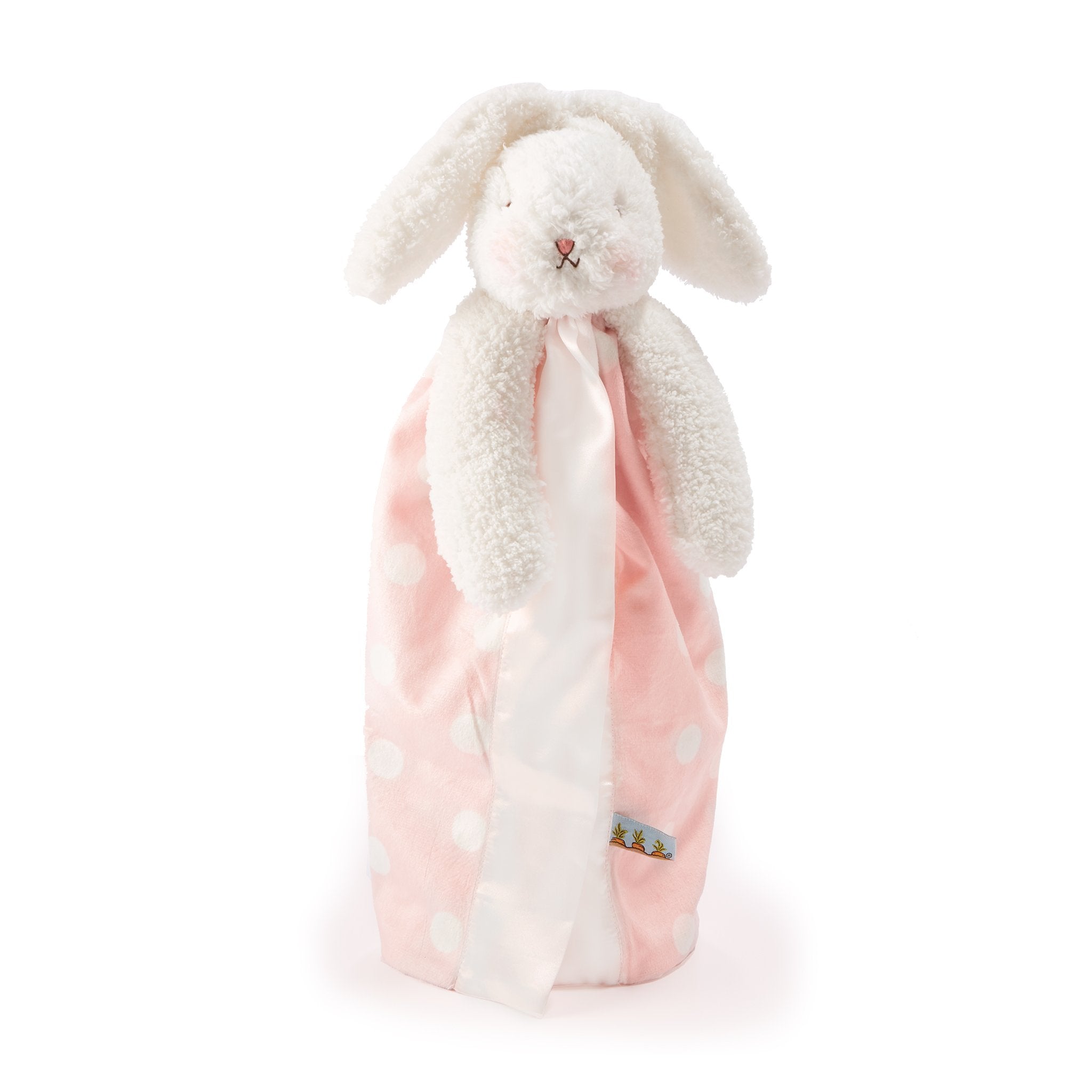 RETIRED - Blossom Bunny Polka Dot Buddy Blanket、mySite、g9winljtr
