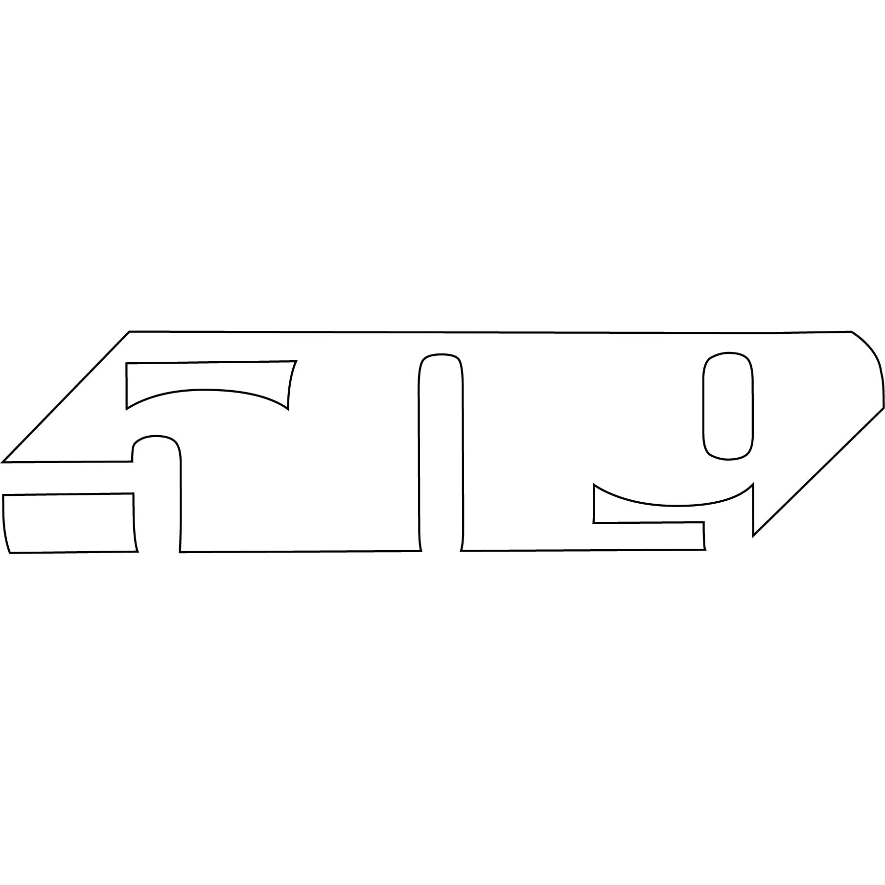 Slash Logo Diecut Sticker、mySite、dreamappss