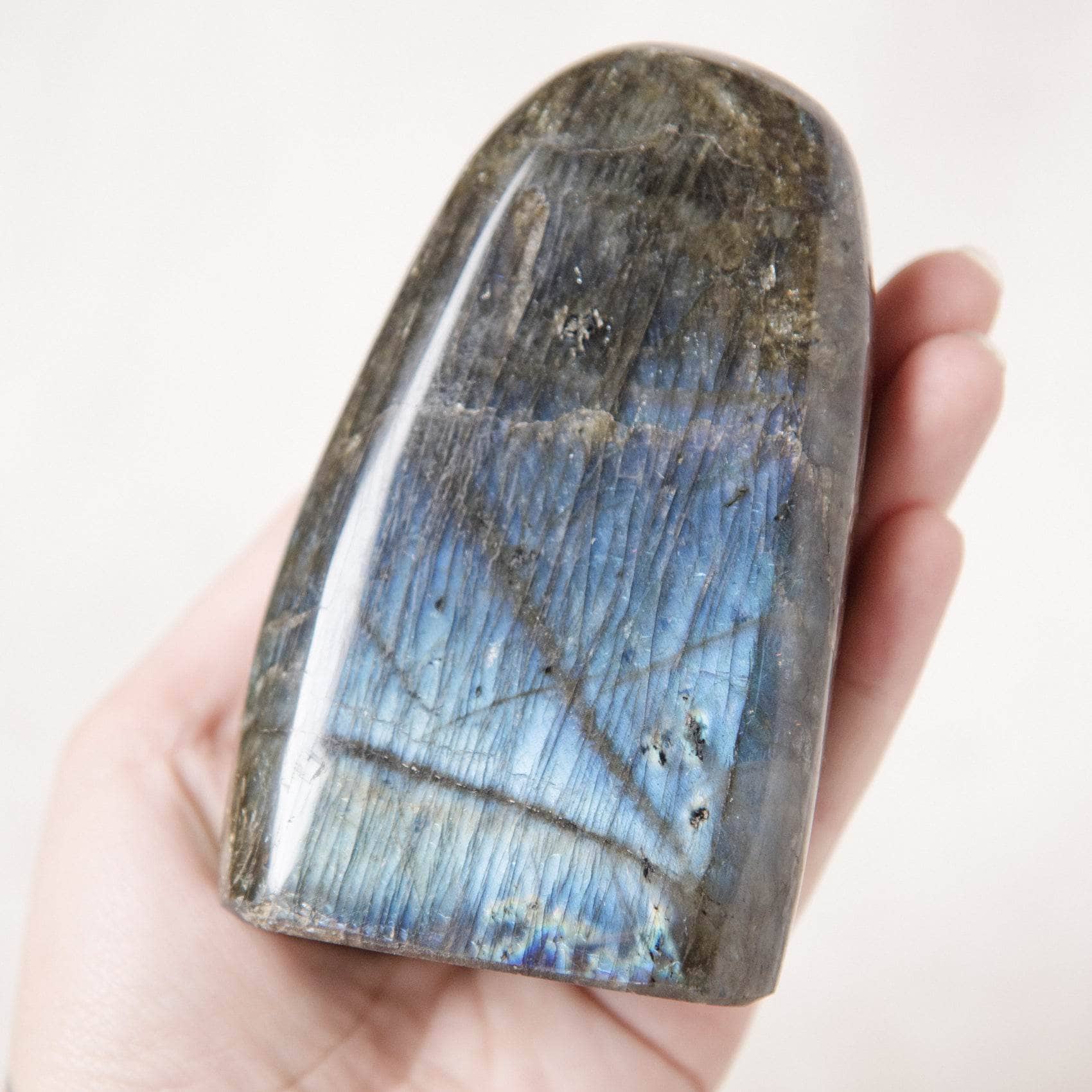 Labradorite Blue Flame Freeform - AAA Premium Quality、mySite、hinf8tx79