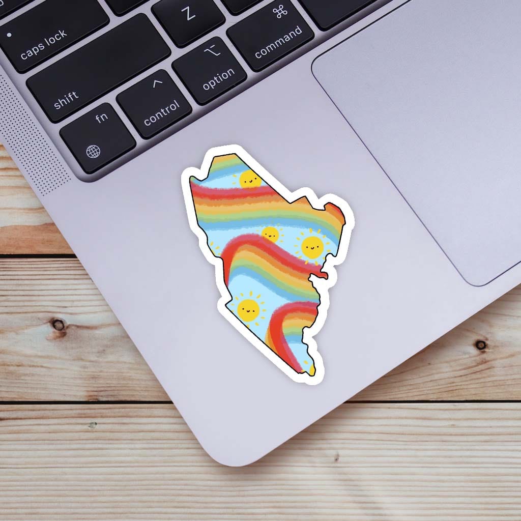  Maine Rainbow Fun Sticker、mySite、elrpsem3k