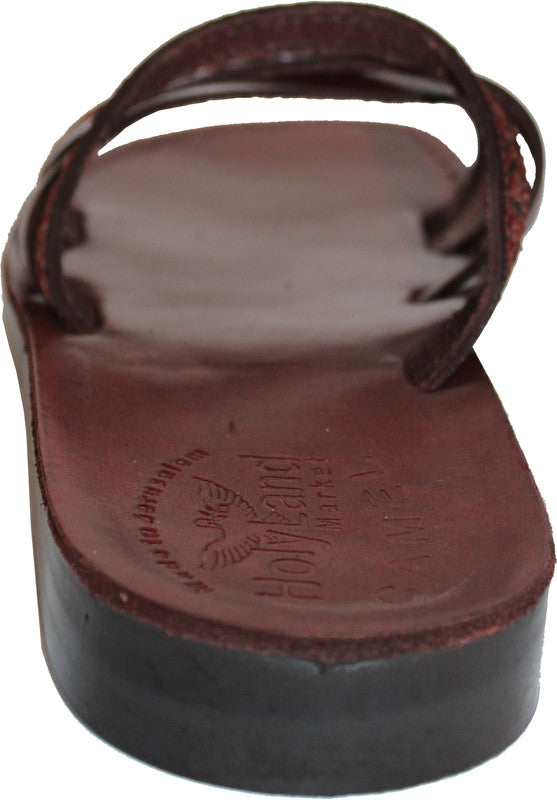  Holy Land Market Men/Women Biblical Jesus Leather/Embroidered Sandals/Slides From Jerusalem (Saint Paul Style)、mySite、elrpsem3k