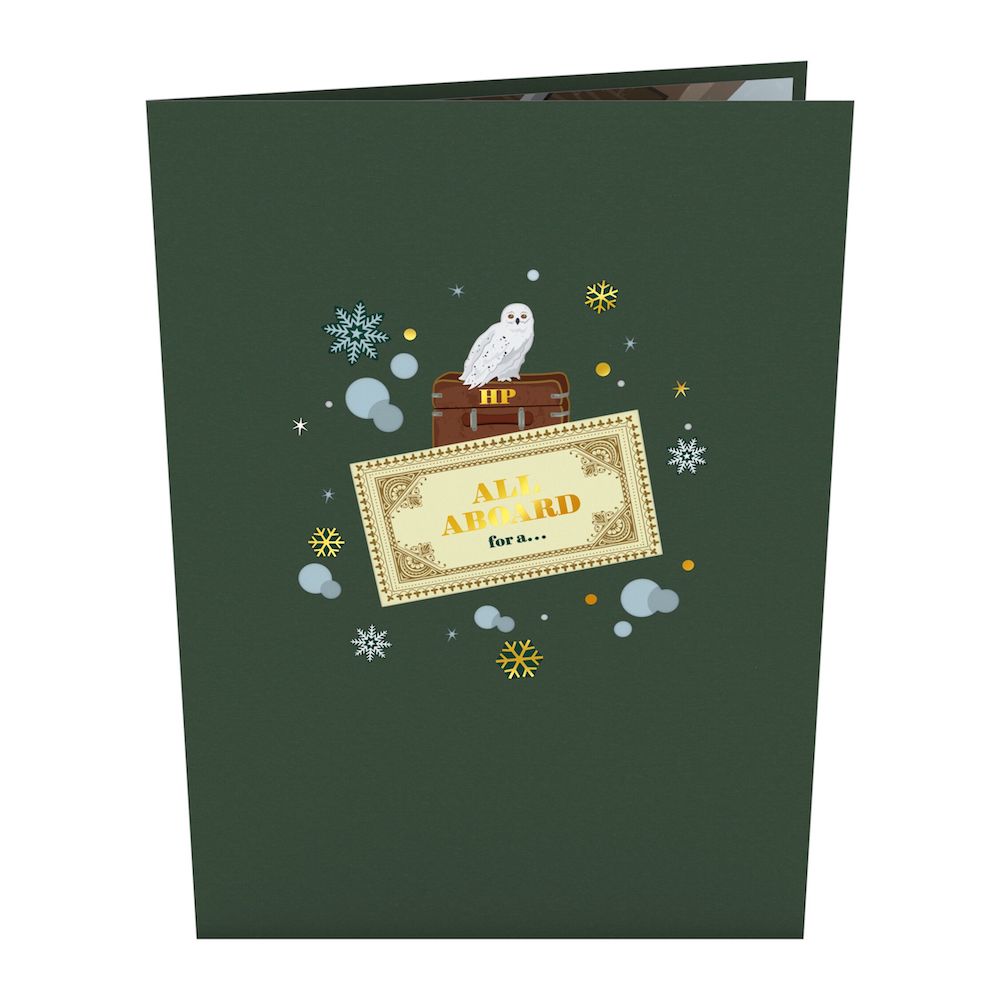 Harry Potter™ Holiday Hogwarts™ Express Pop-Up Card、mySite、solidvoid
