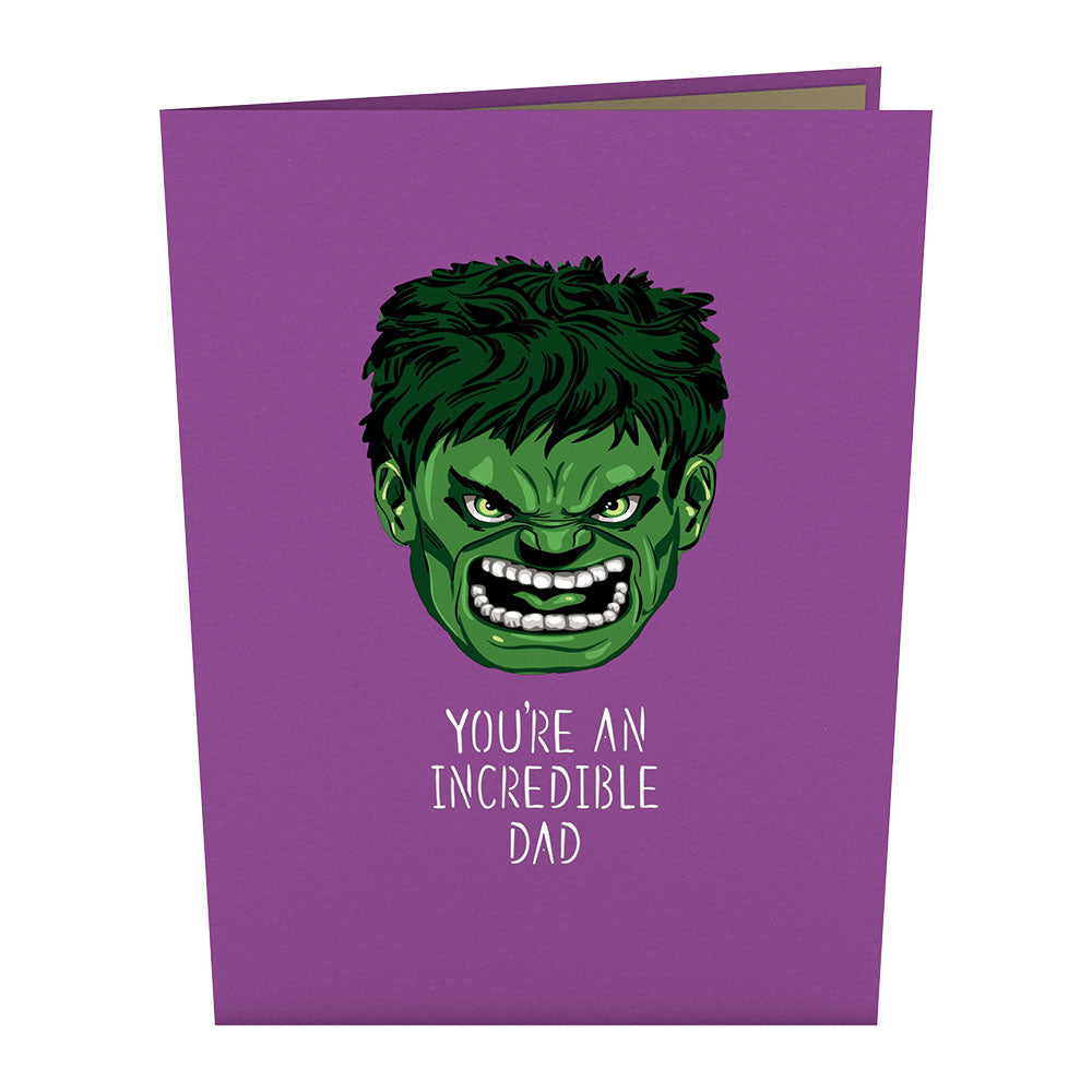 Marvel's Hulk: Incredible Dad Pop-Up Card、mySite、solidvoid