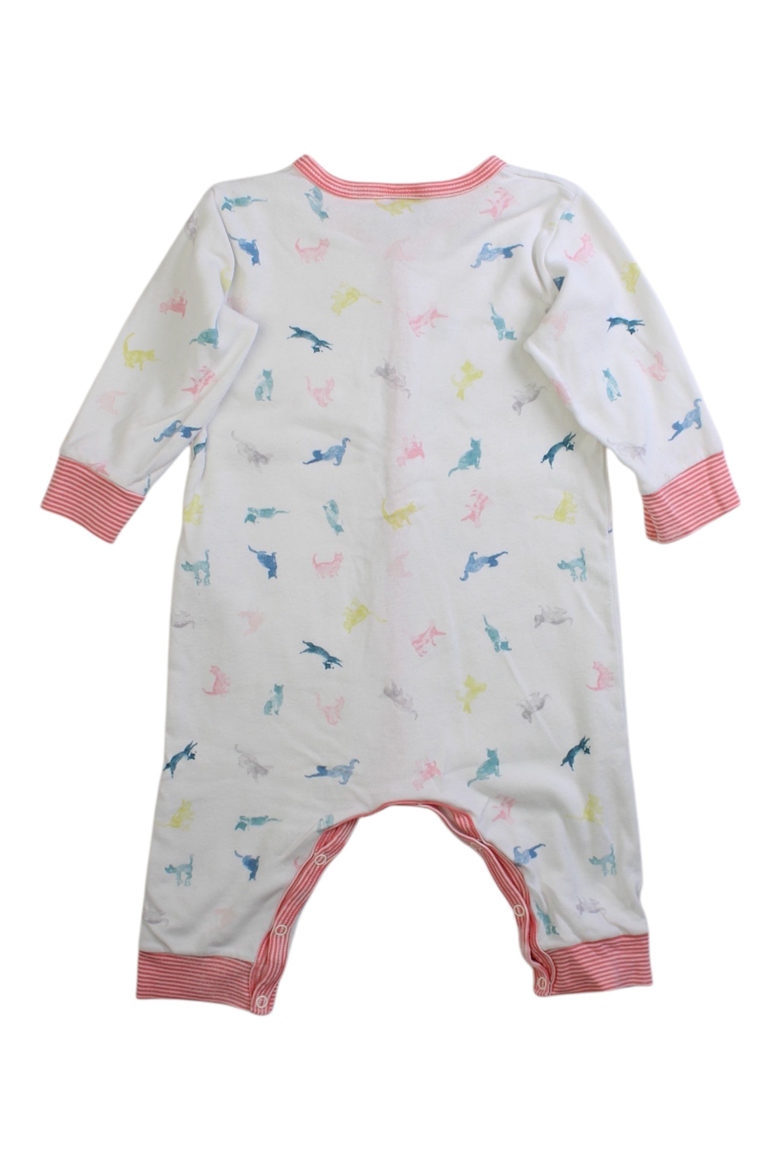 Petit Bateau Printed Dinosaur Onesie 6-12M、mySite、g9winljtr