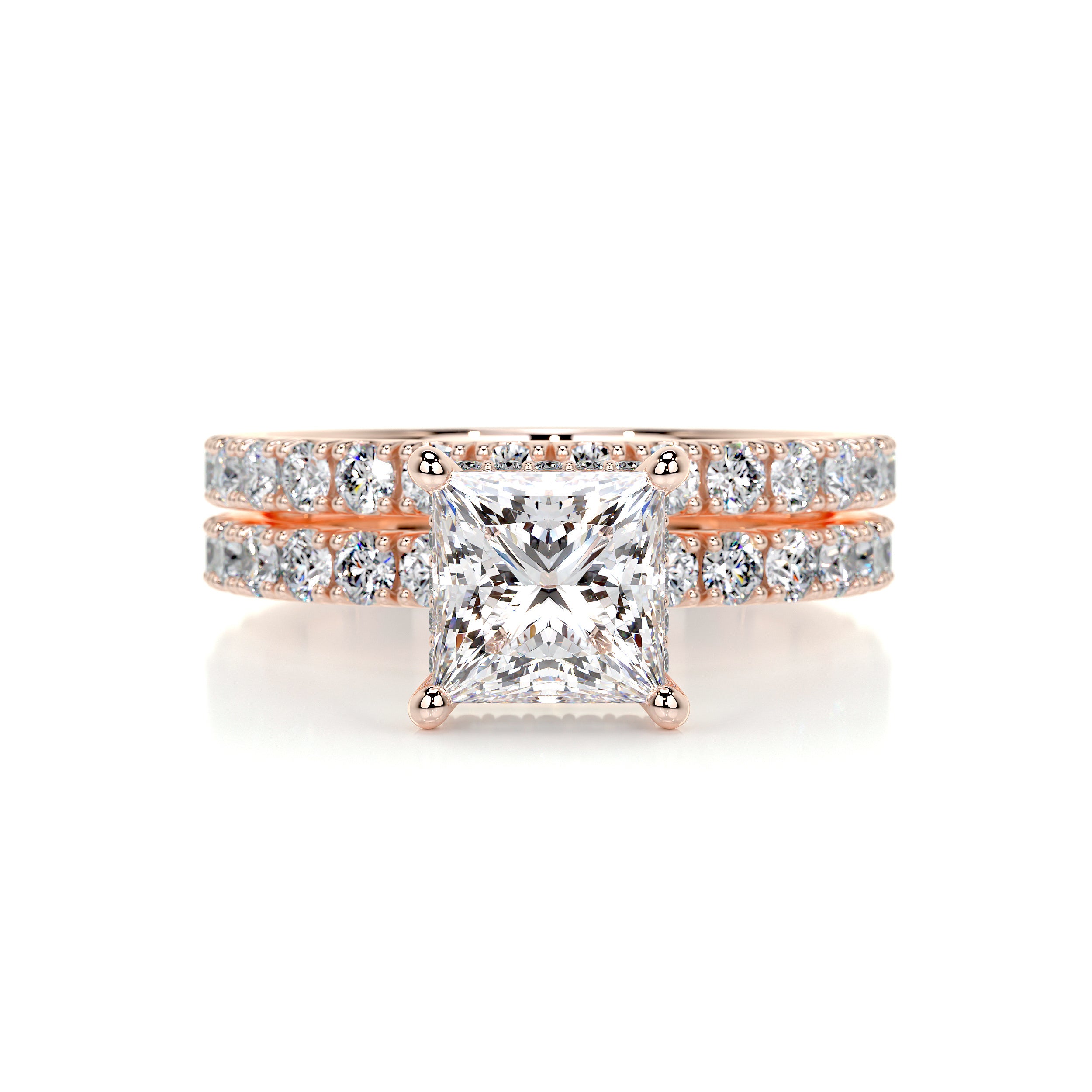 Valentina Diamond Bridal Set -14K Rose Gold、mySite、hinf8tx79