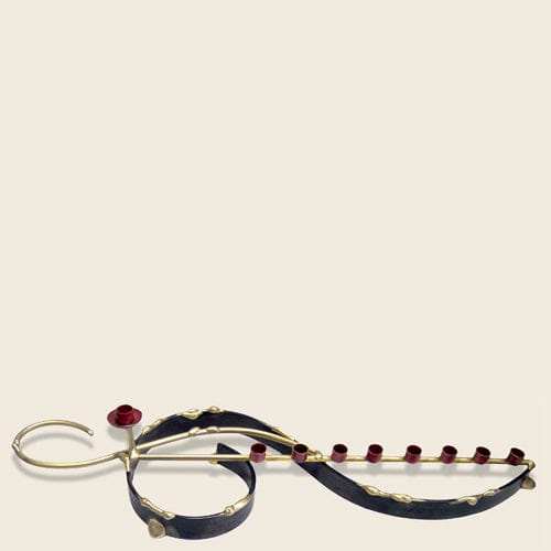 G-Clef Menorah by Gary Rosenthal、mySite、topwebapps