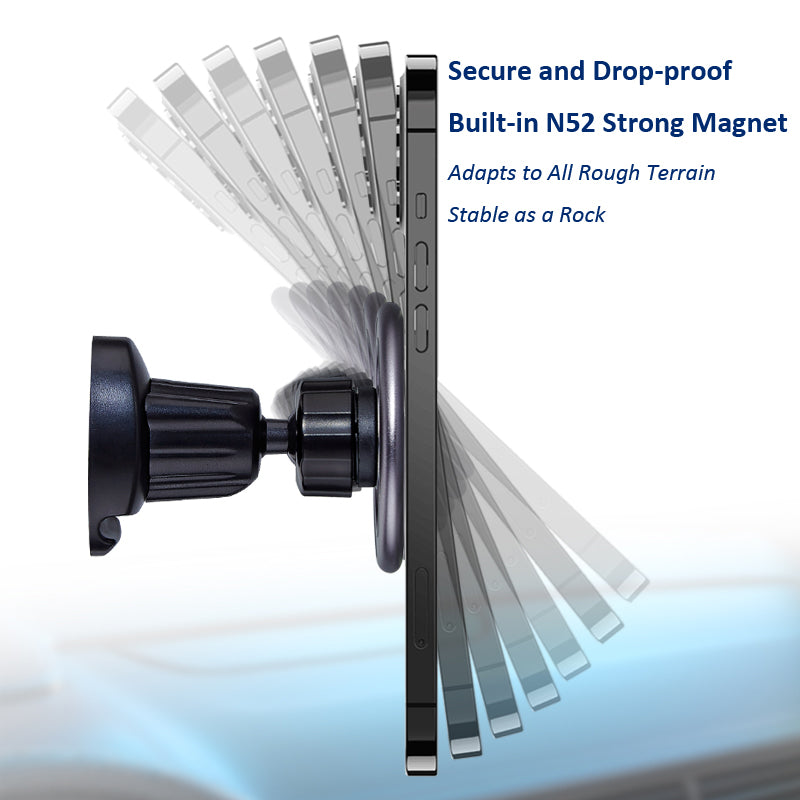 Ontekka Universal Car Phone Holder Adjustable Mount with Magsafe、mySite、camillekostekn