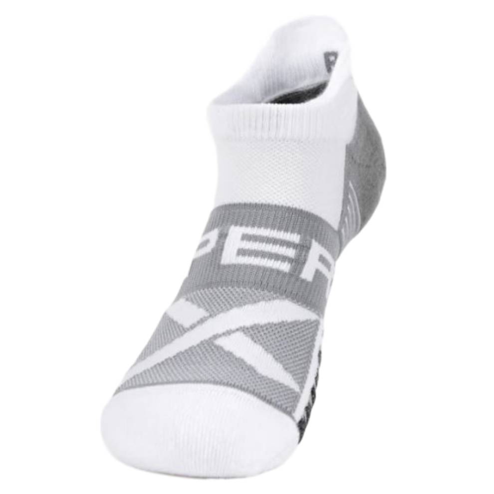 Thorlo Experia Unisex Thin Cushion No Show Socks (White)