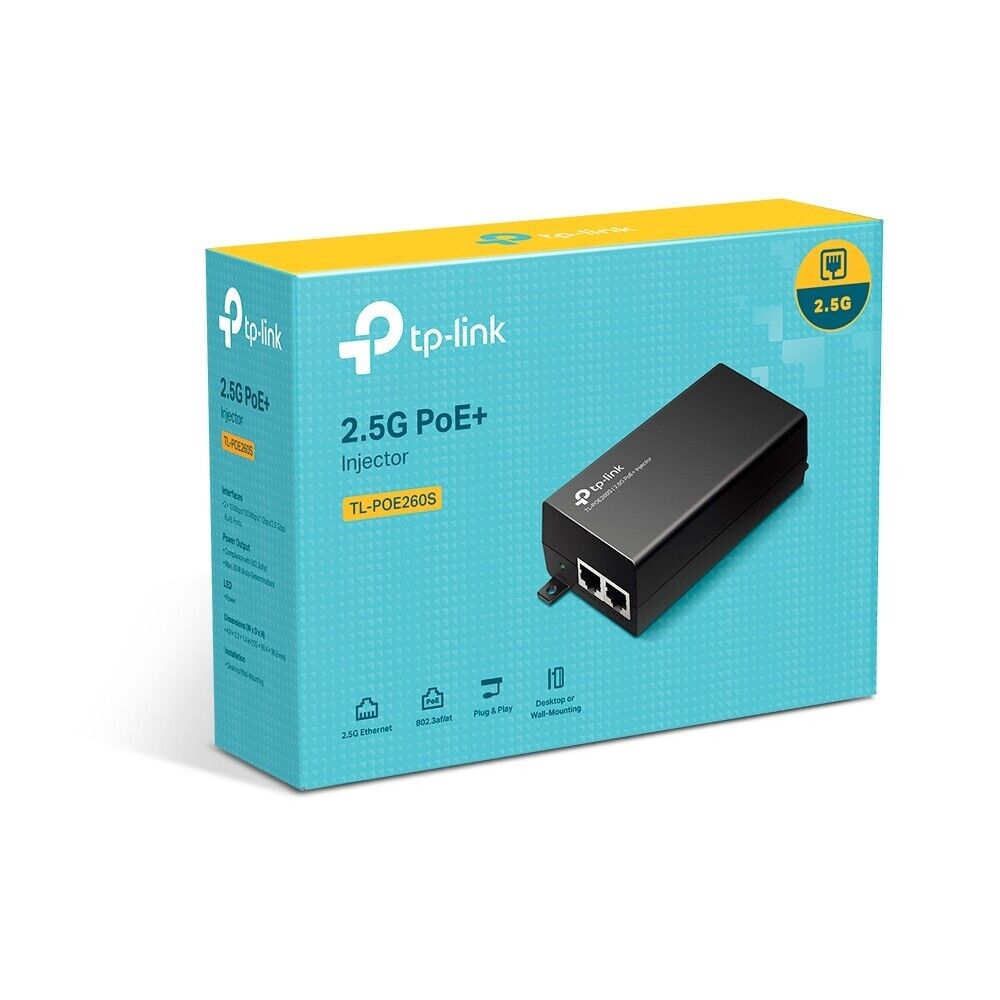 TP-Link TL-POE260S 2.5G PoE+ Injector、mySite、camillekostekn