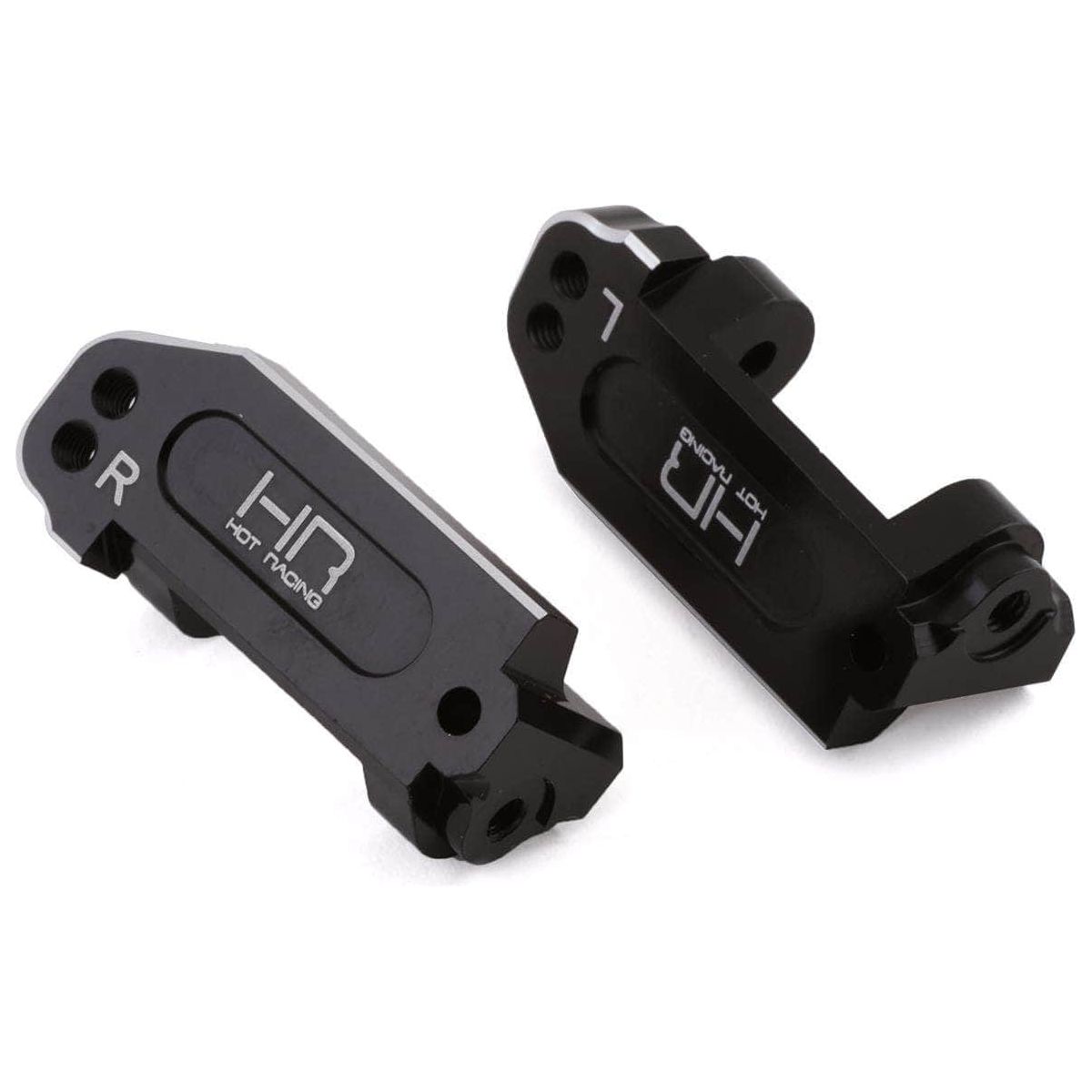  HRATE1901, Hot Racing Traxxas Slash Aluminum Multi Mount Caster Blocks (Black)、mySite、merchandisen
