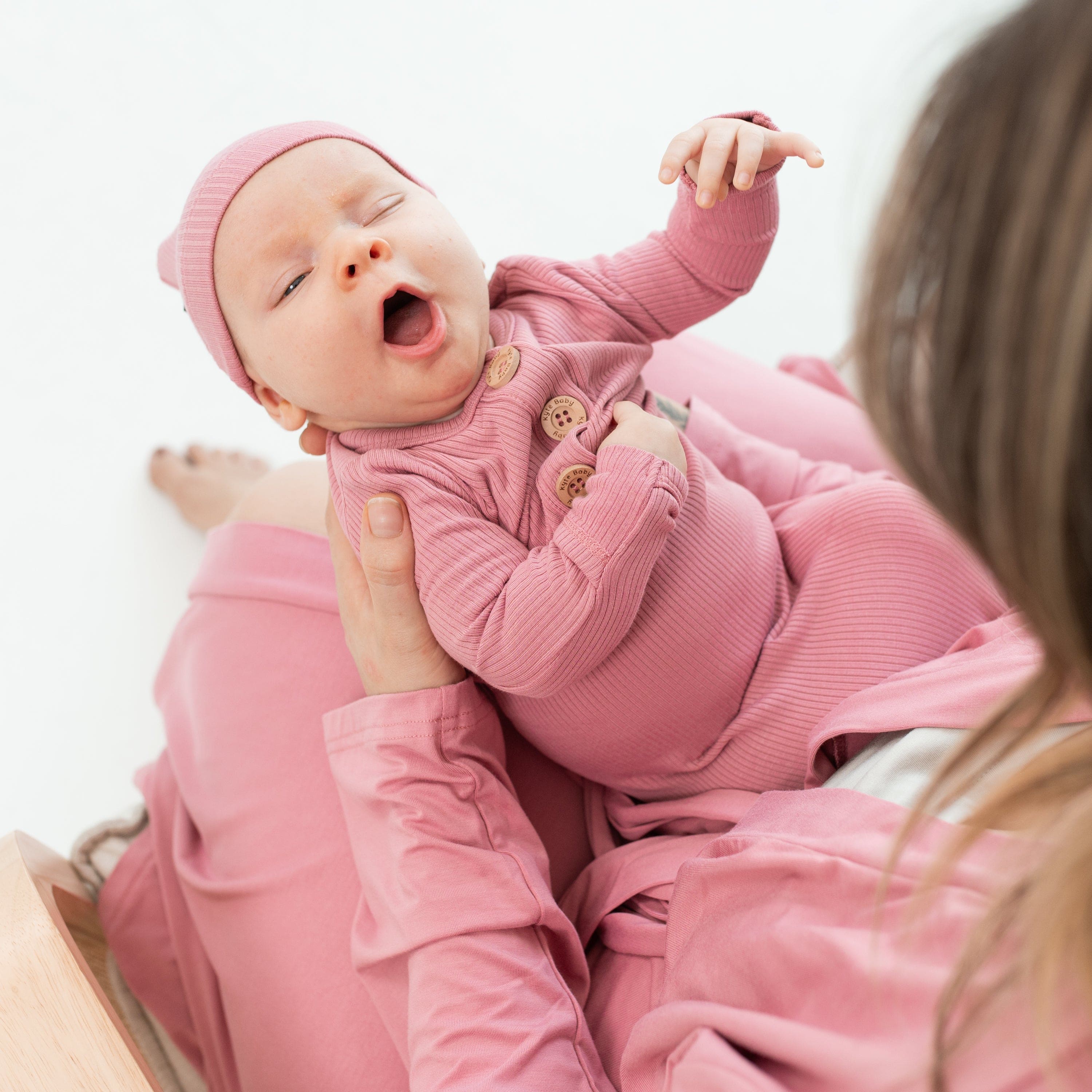  Ribbed Knotted Gown with Hat Set in Apple Blossom、mySite、layawaytickets