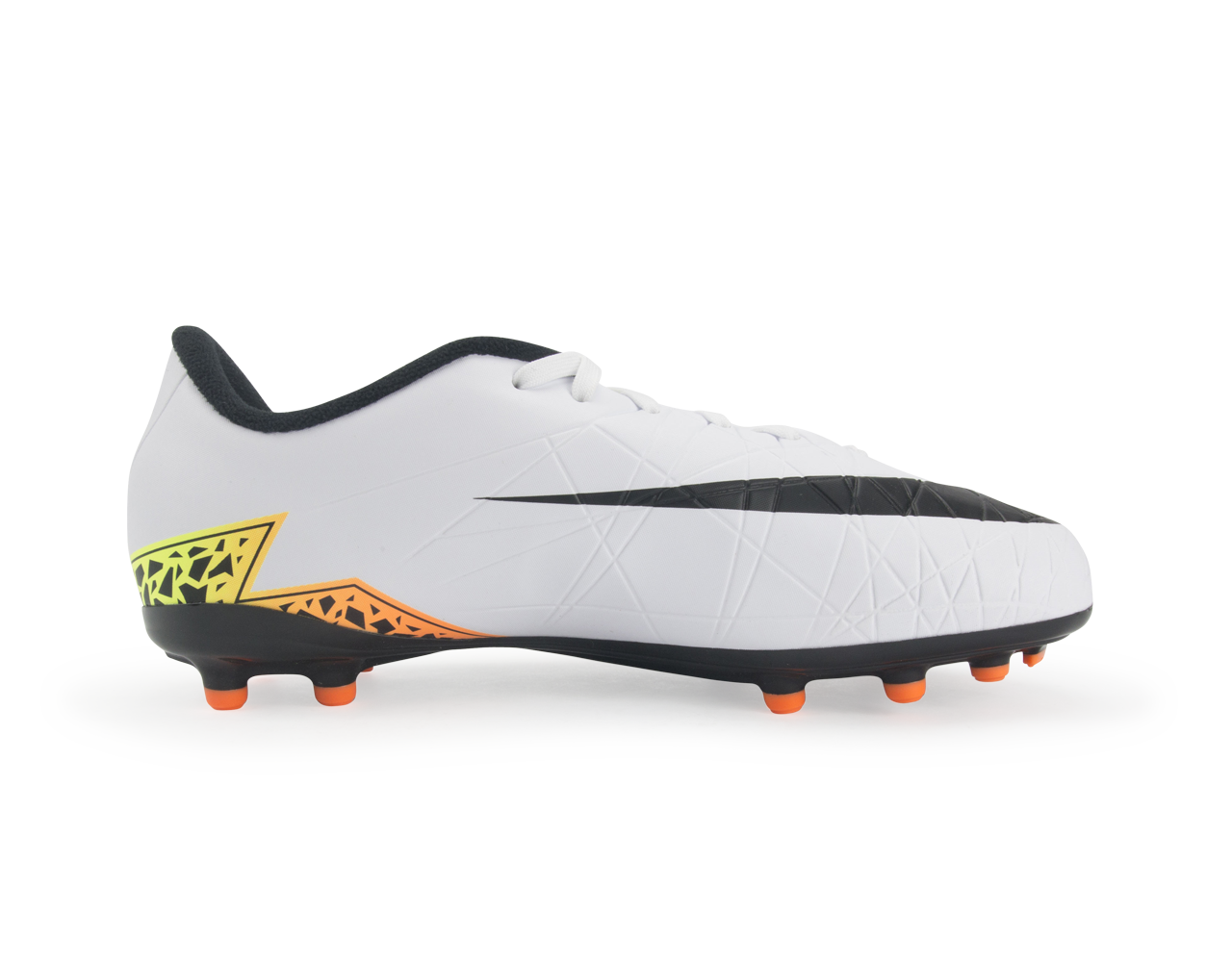 Nike Kids Hypervenom Phelon II FG White/Black/Total Orange、mySite、noshort