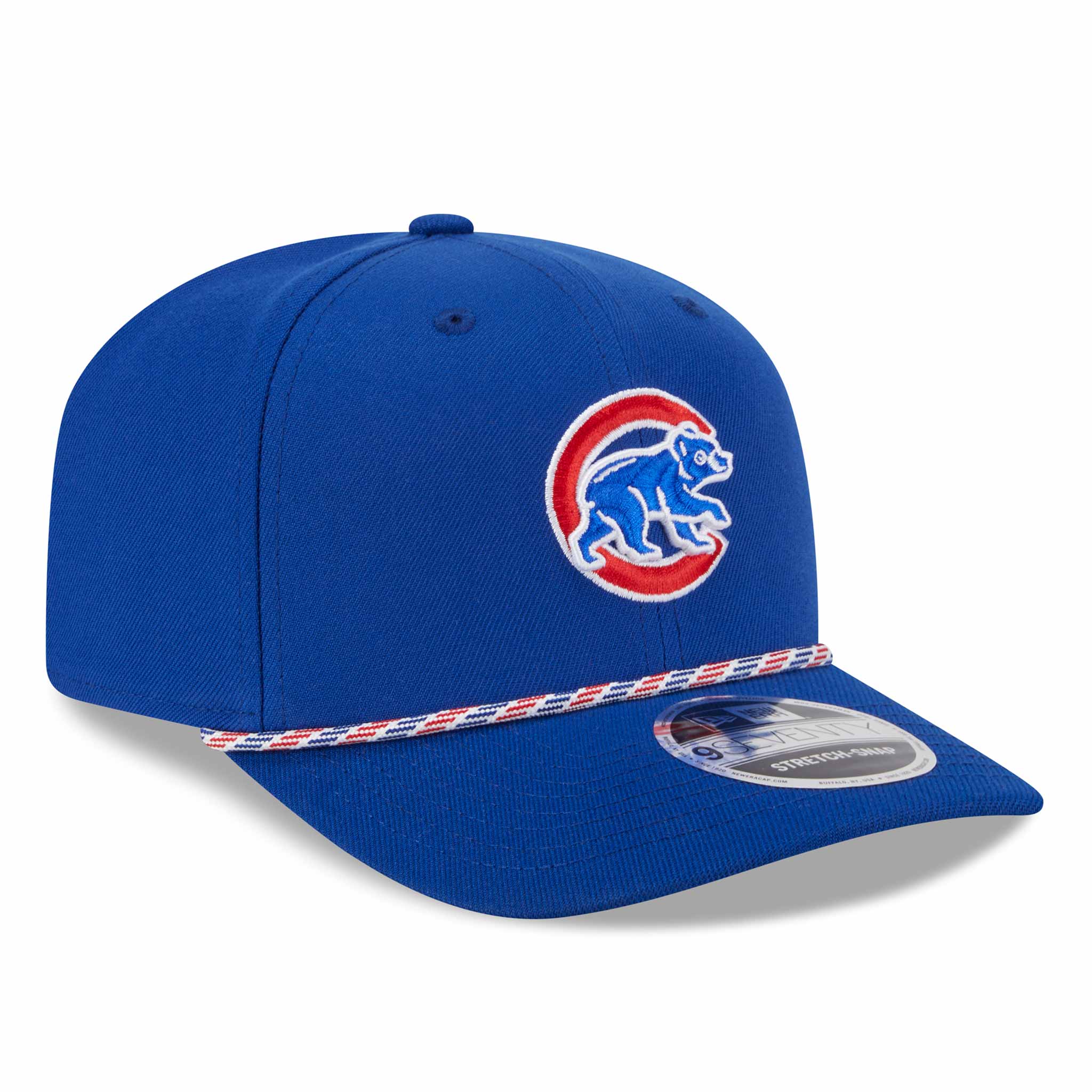 Chicago Cubs New Era Walking Bear Royal Blue Multi Rope 9SEVENTY Stretch Snap Adjustable Cap、mySite、vikingsvslions