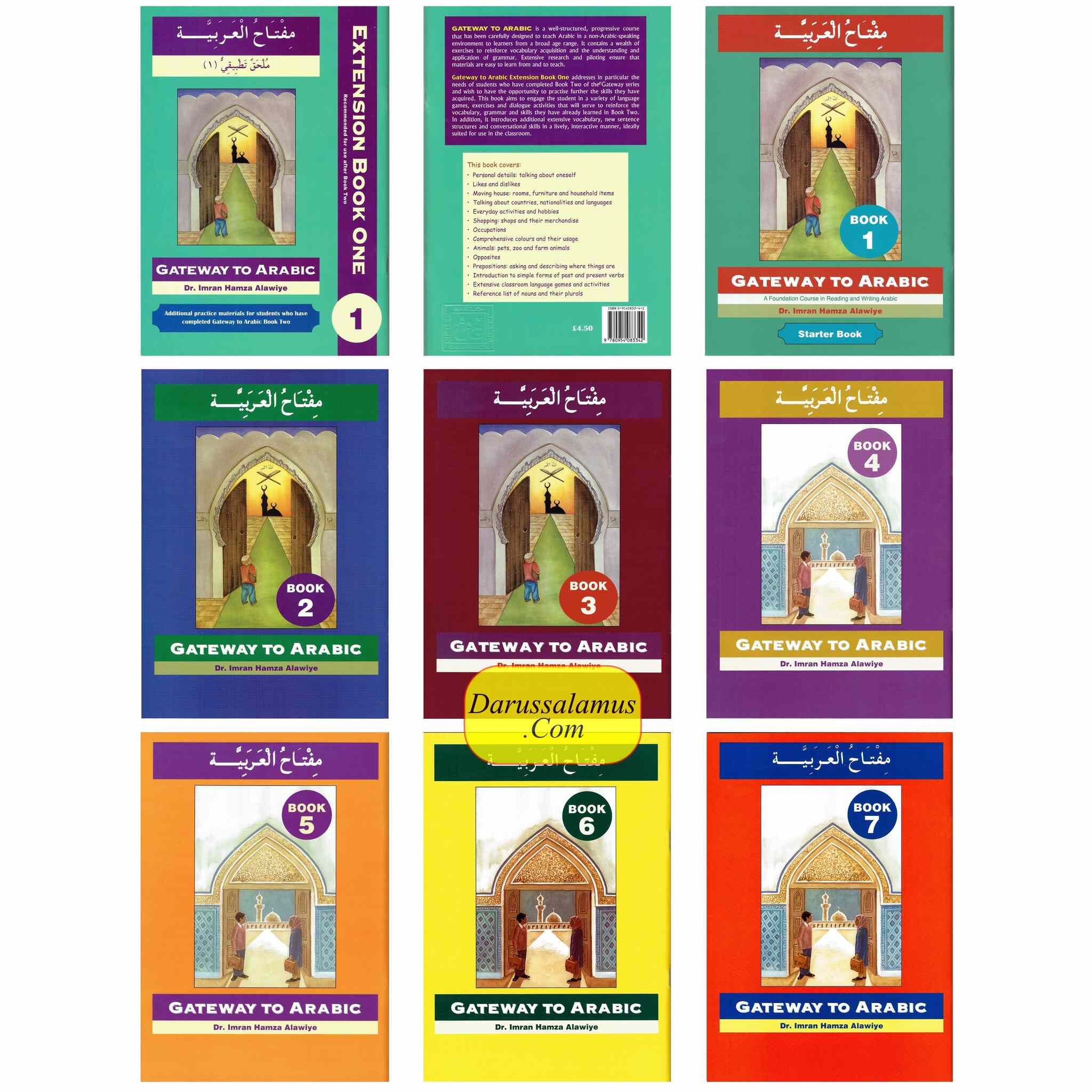 Gateway to Arabic Full Set Volume 1 to 7 By Imran Hamza Alawiye、mySite、topwebapps