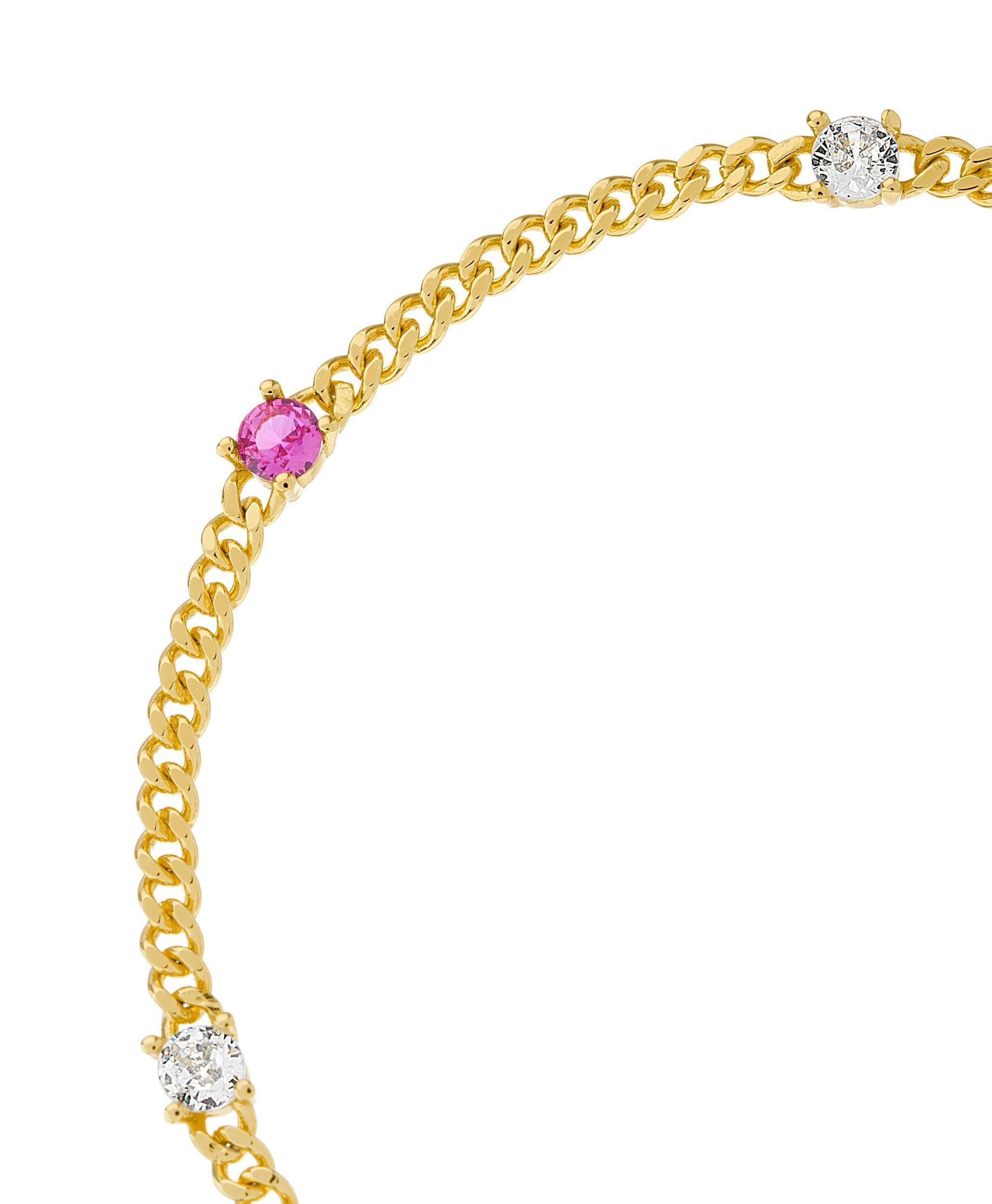 Birthstone Bracelet October 18ct Gold Plated、mySite、botmansion