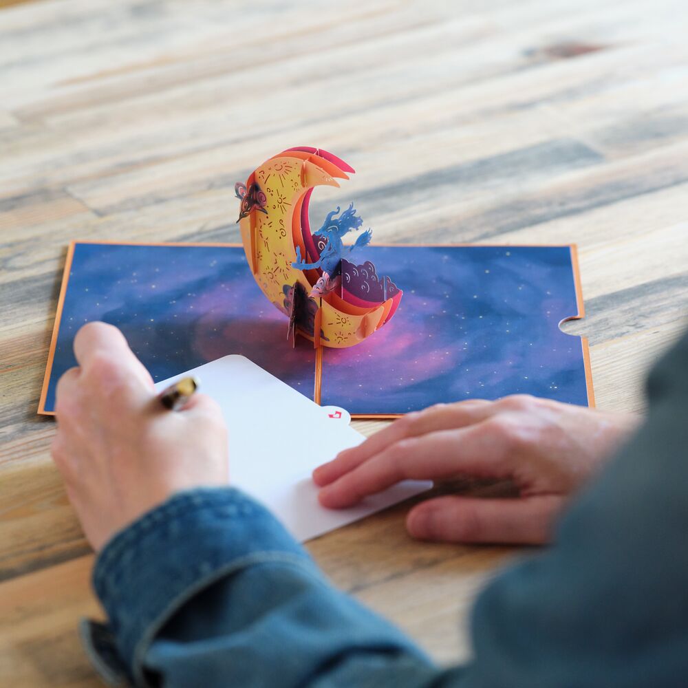 Halloween Witch Pop-Up Card、mySite、solidvoid