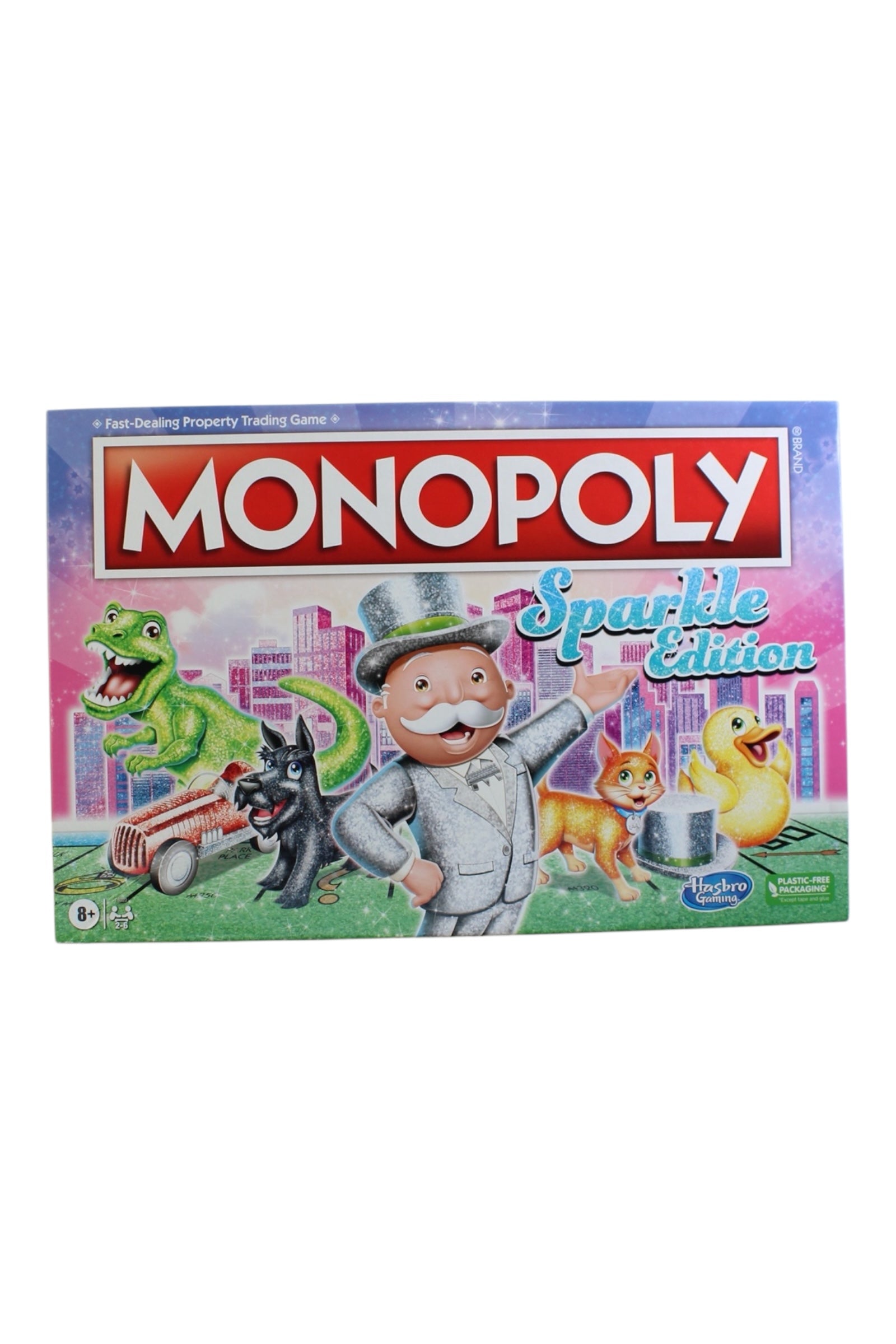 Hasbro Monopoly Sparkle Edition Board Game O/S、mySite、g9winljtr