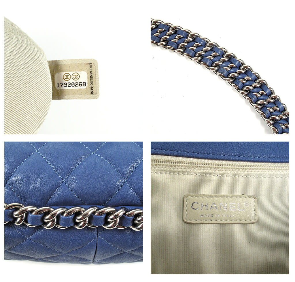 Chanel Maxi Flap Bag Blue Lambskin、mySite、garminoutage.com