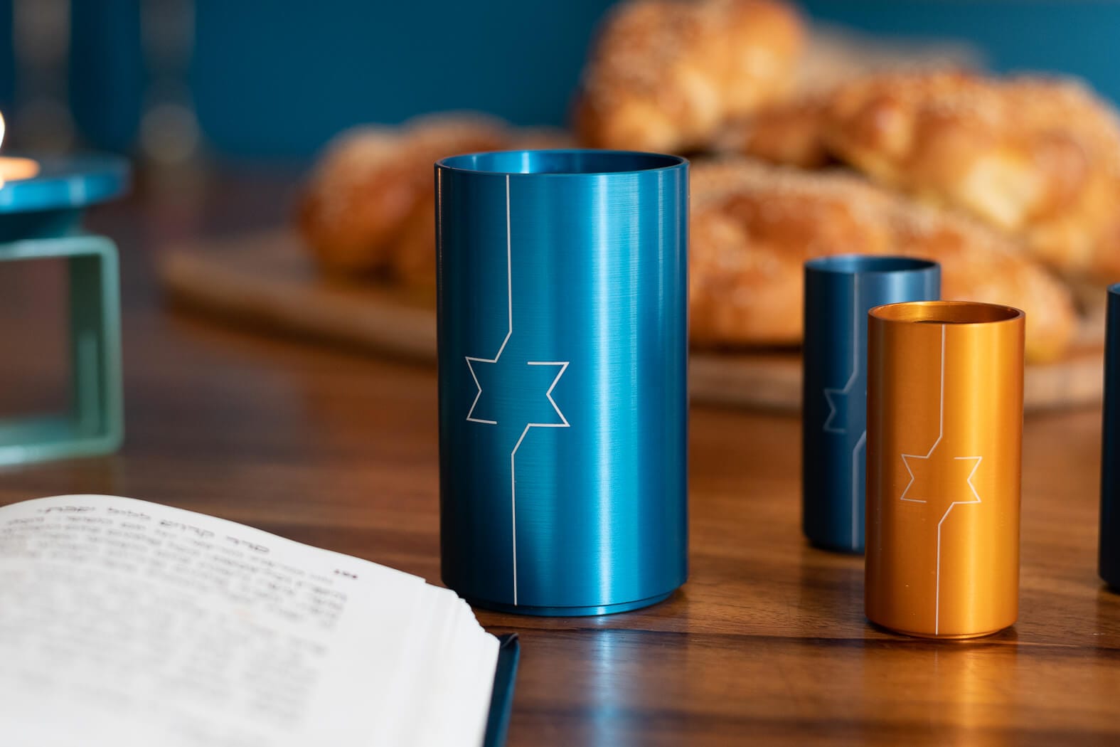 Meshuggeneh Kiddush Cup - Blue、mySite、topwebapps