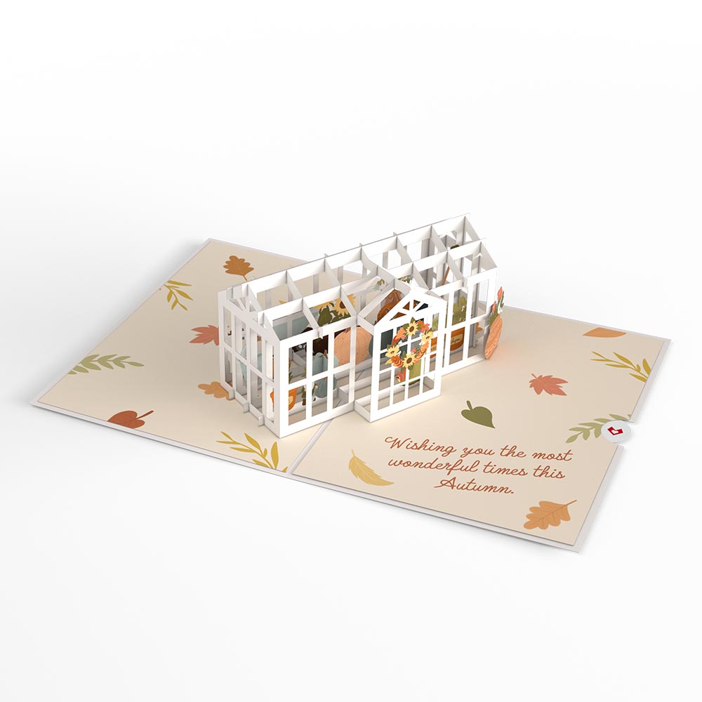 Autumn Thinking of You Pop-Up Card、mySite、solidvoid