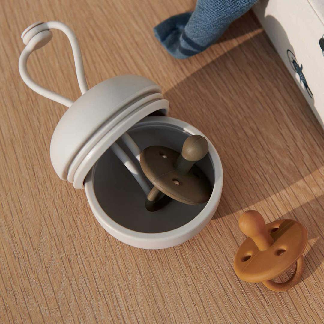  Liewood Philip Pacifier Box - Sandy、mySite、merchandisen