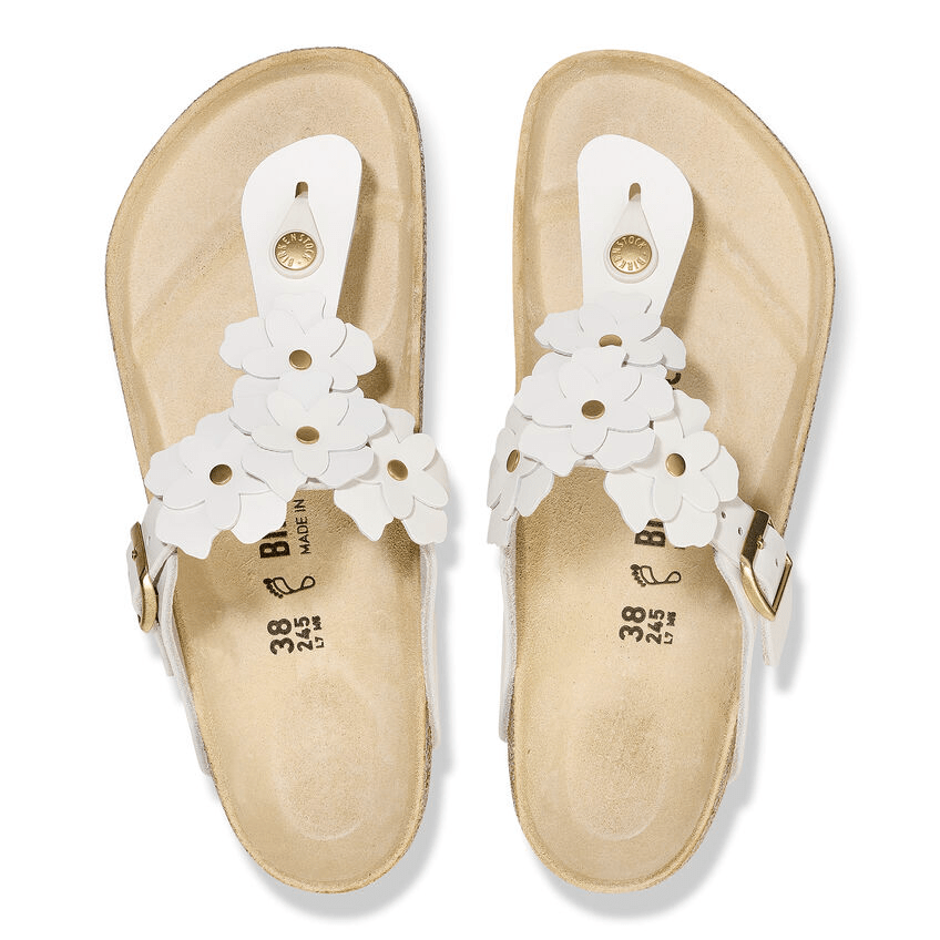  Gizeh Flower | Leather | White、mySite、preschool7hills