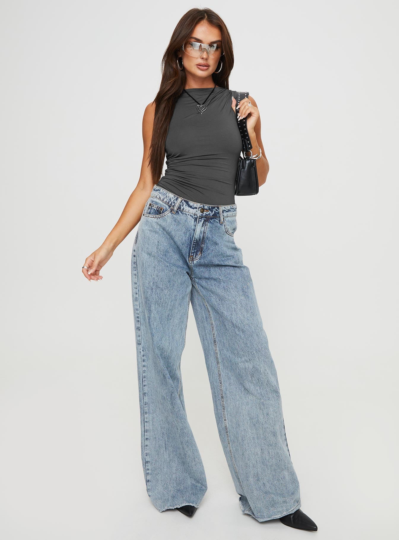 Josefine Bodysuit Grey Tall、mySite、solidvoid