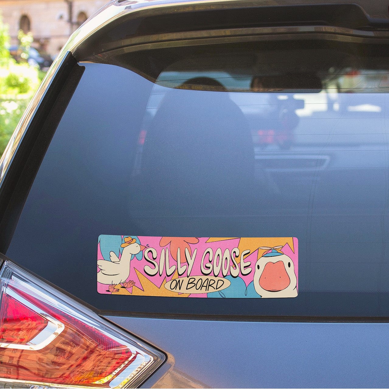 Silly Goose On Board - Large Sticker、mySite、elrpsem3k