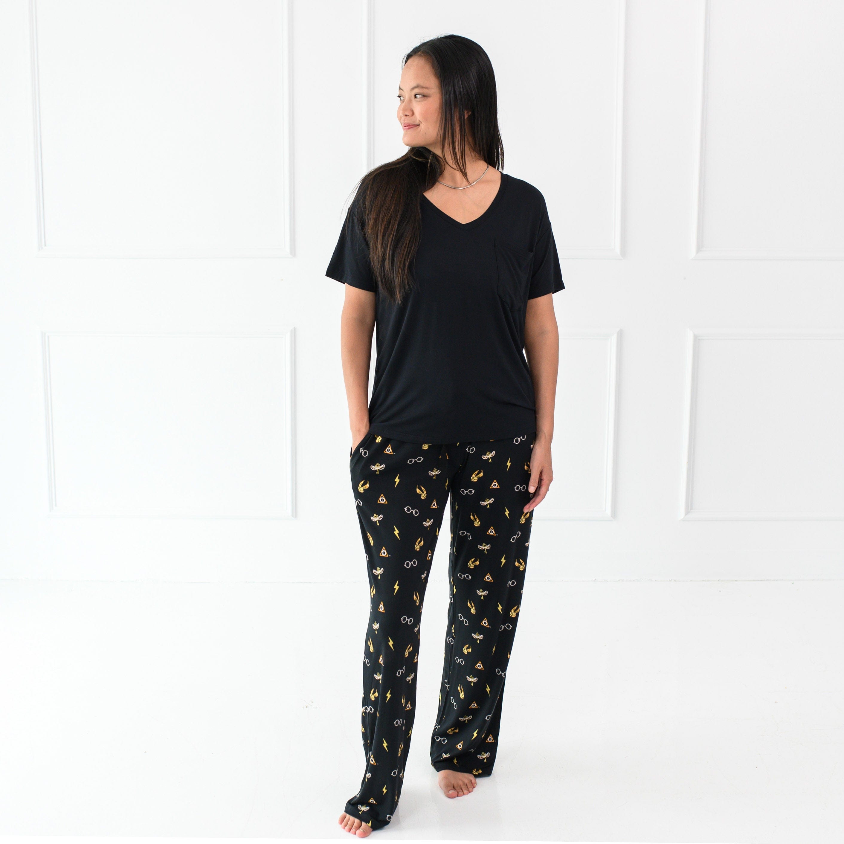  Women's Lounge Pants in Midnight Icon、mySite、layawaytickets