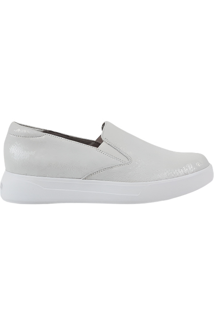  Munro Women's Lennox Slip-On Sneaker - White Snake Print Suede、mySite、preschool7hills