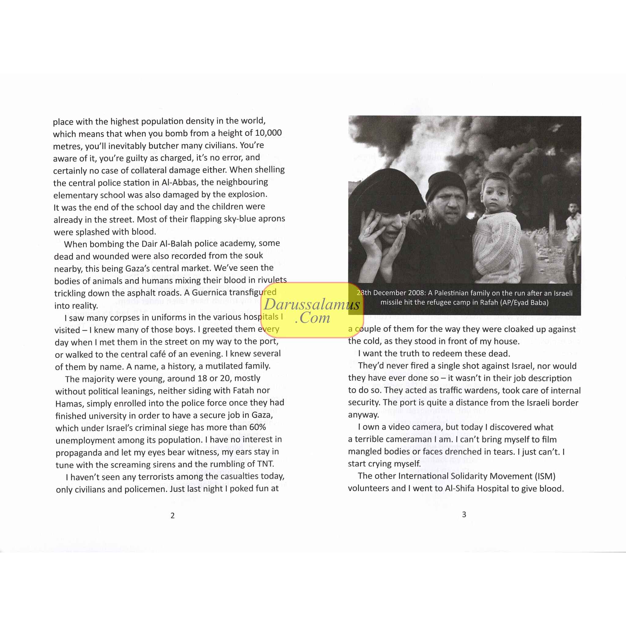 Gaza: Stay Human by Vittorio Arrigoni、mySite、topwebapps