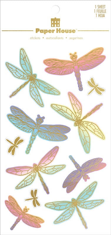  Scrapbook Stickers - Dragonflies 3D、mySite、ghnorth