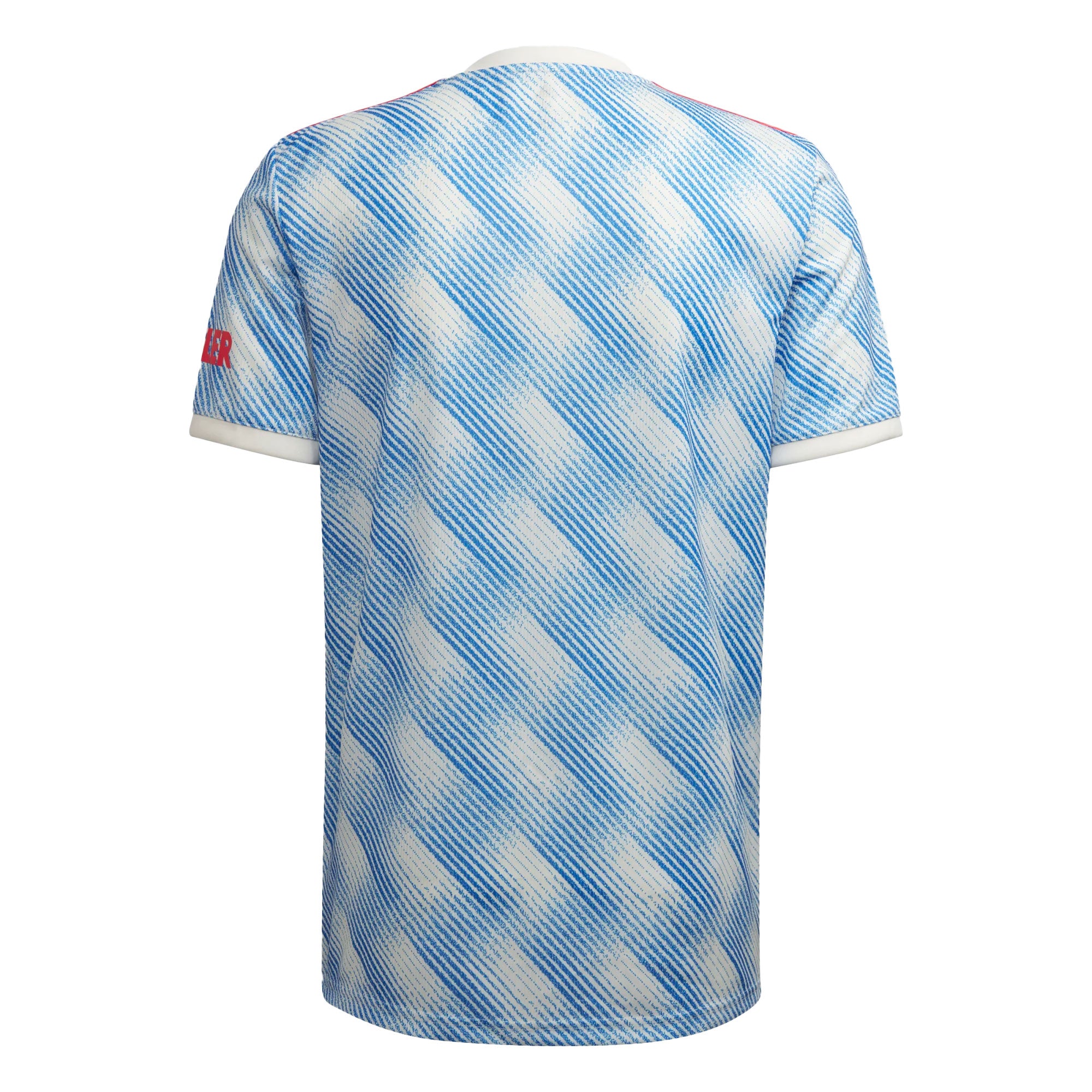 adidas Men's Manchester United 2021/22 Away Jersey Cloud White、mySite、noshort