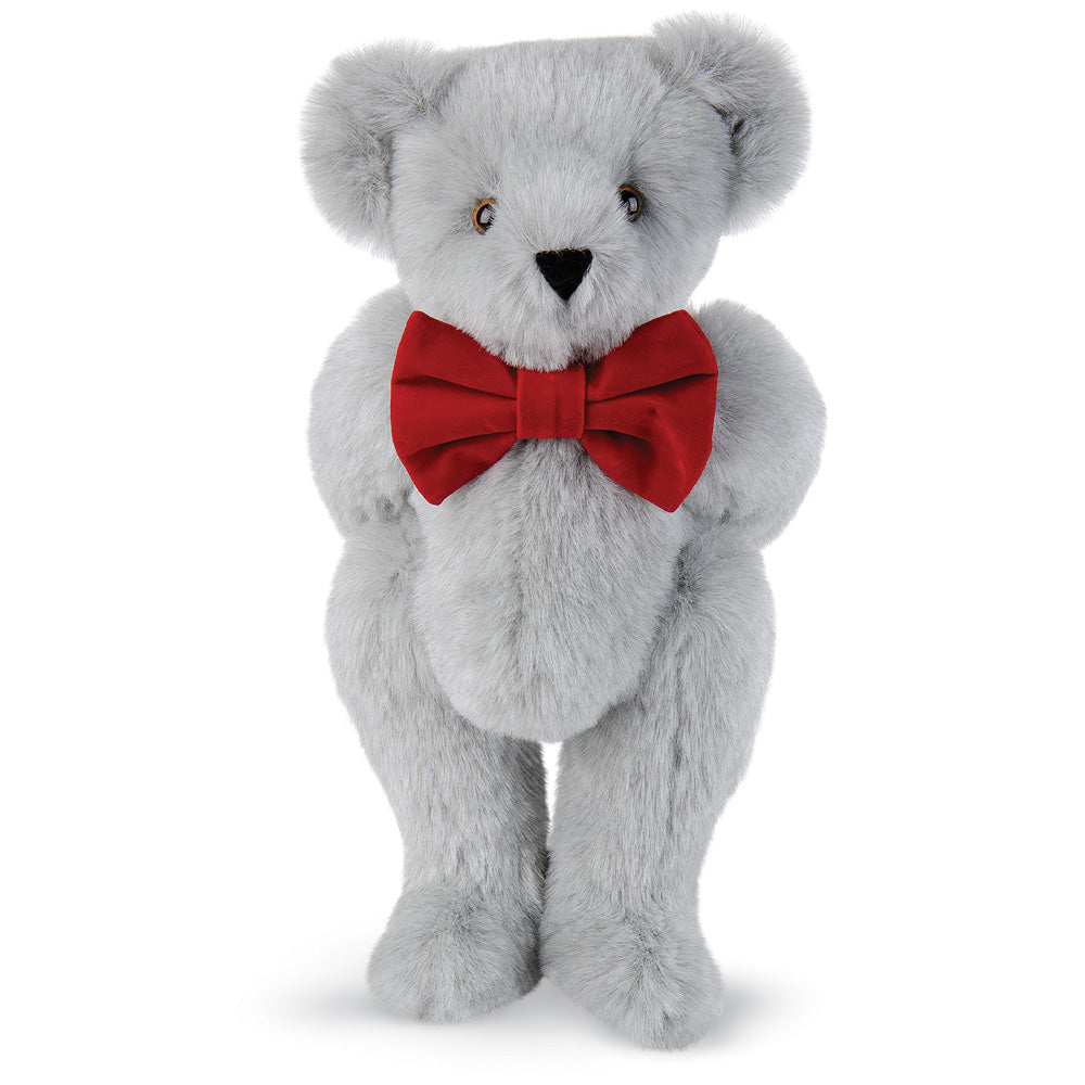 15 In. Classic Bow Tie Bear with Red Bow、mySite、g9winljtr