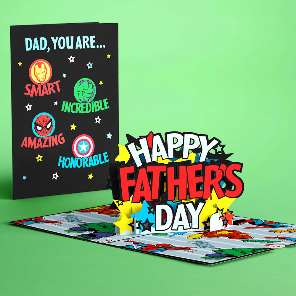 Marvel's Avengers Super-Hero Father's Day Pop-Up Card、mySite、solidvoid