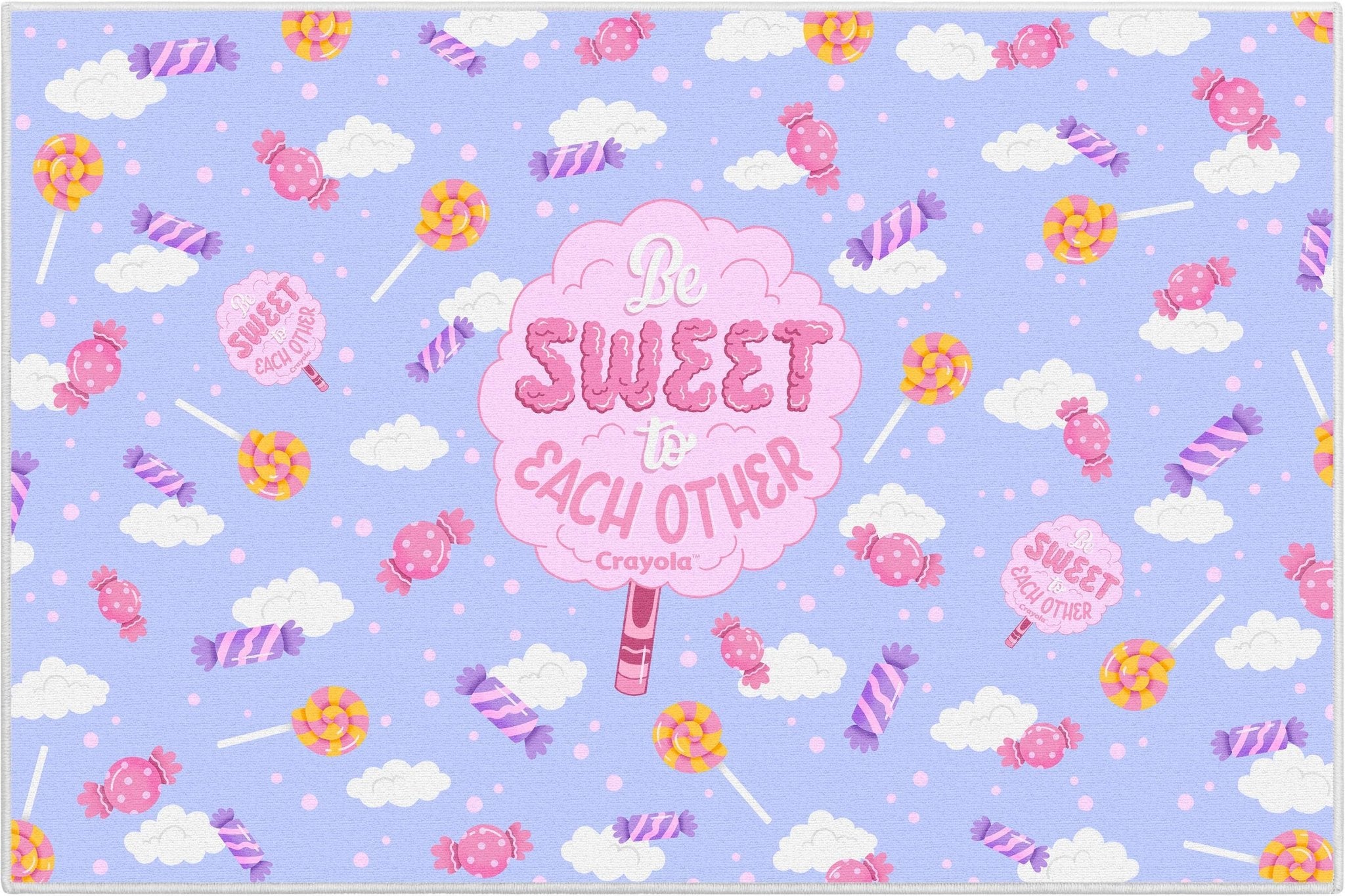 Crayola Be Sweet Lilac Area Rug By Well Woven、mySite、gigharbornorthrealestate