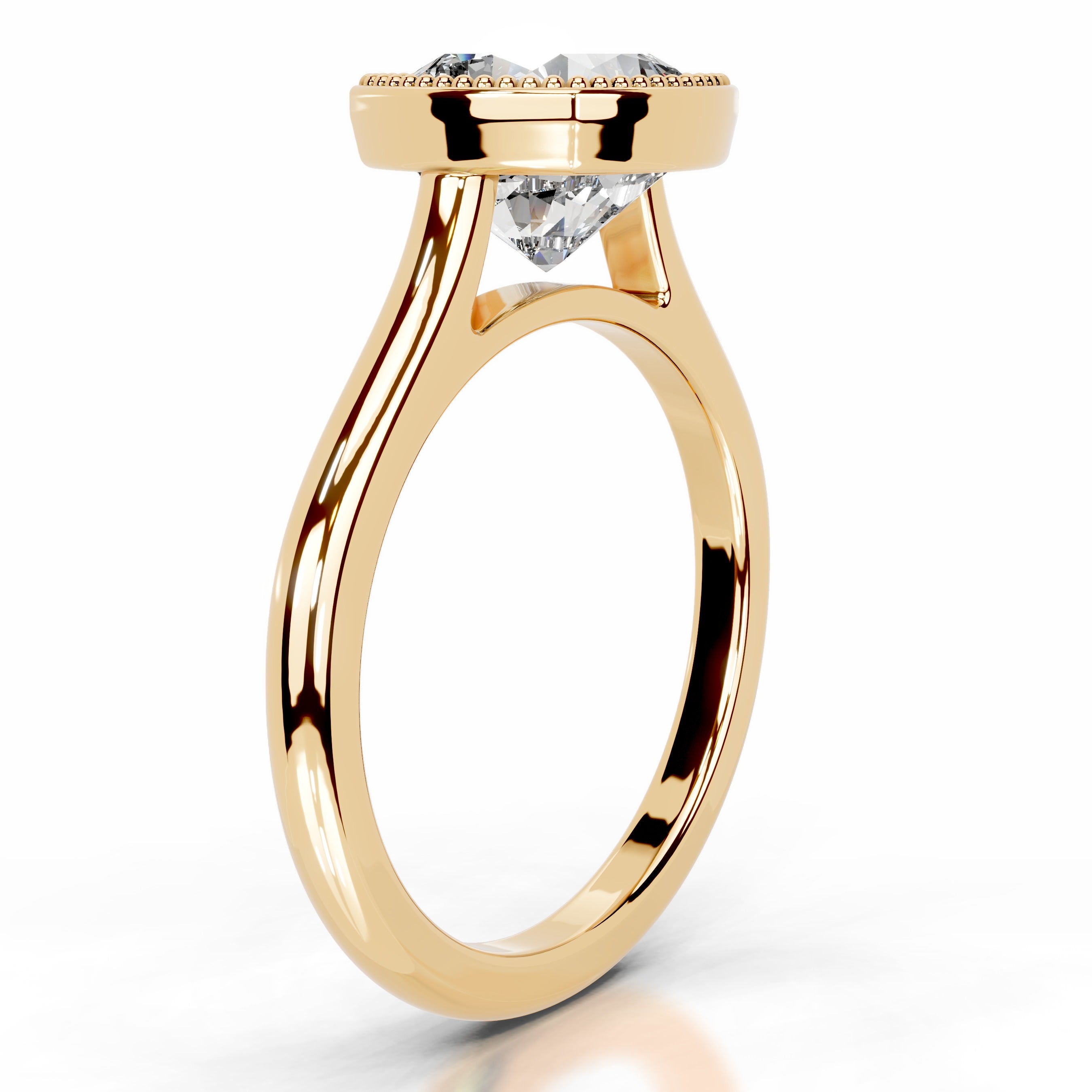Matilda Diamond Engagement Ring - 18K Yellow Gold、mySite、hinf8tx79