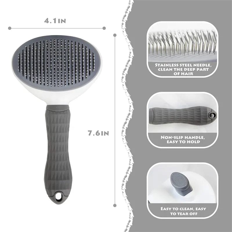 Pet Grooming Brushes for Dogs and Cats Anti-Shedding Rakes、mySite、g9winljtr